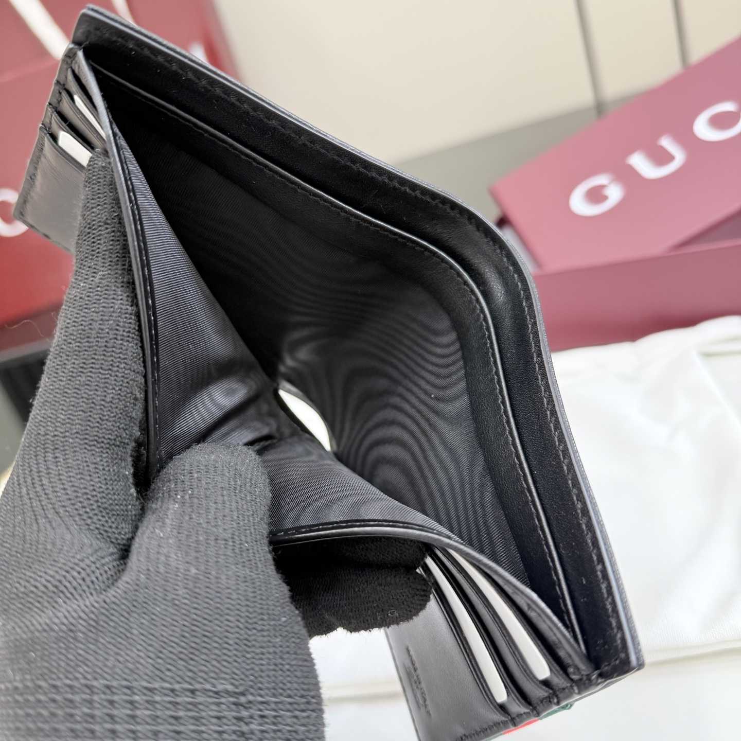 Gucci Web Trademark Bi-fold Wallet - DopestKickz