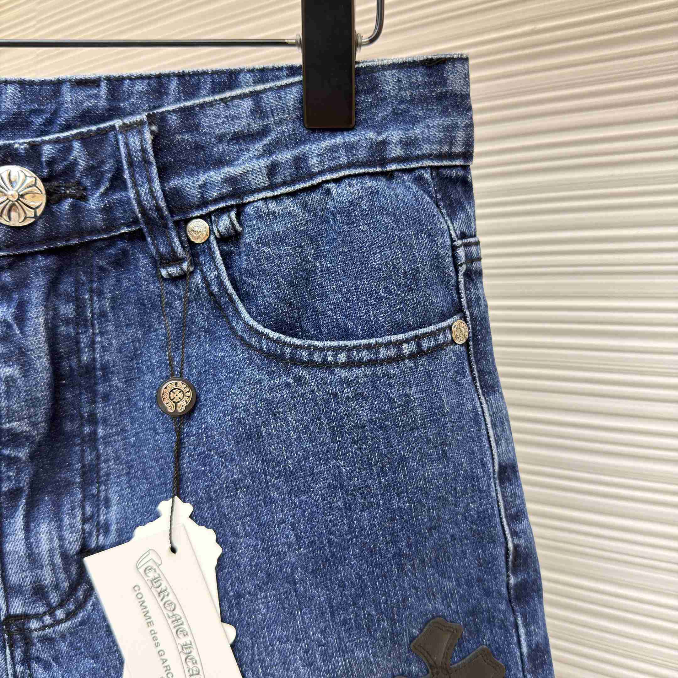 Chrome Hearts Levi's Patch Shorts Denim - DopestKickz