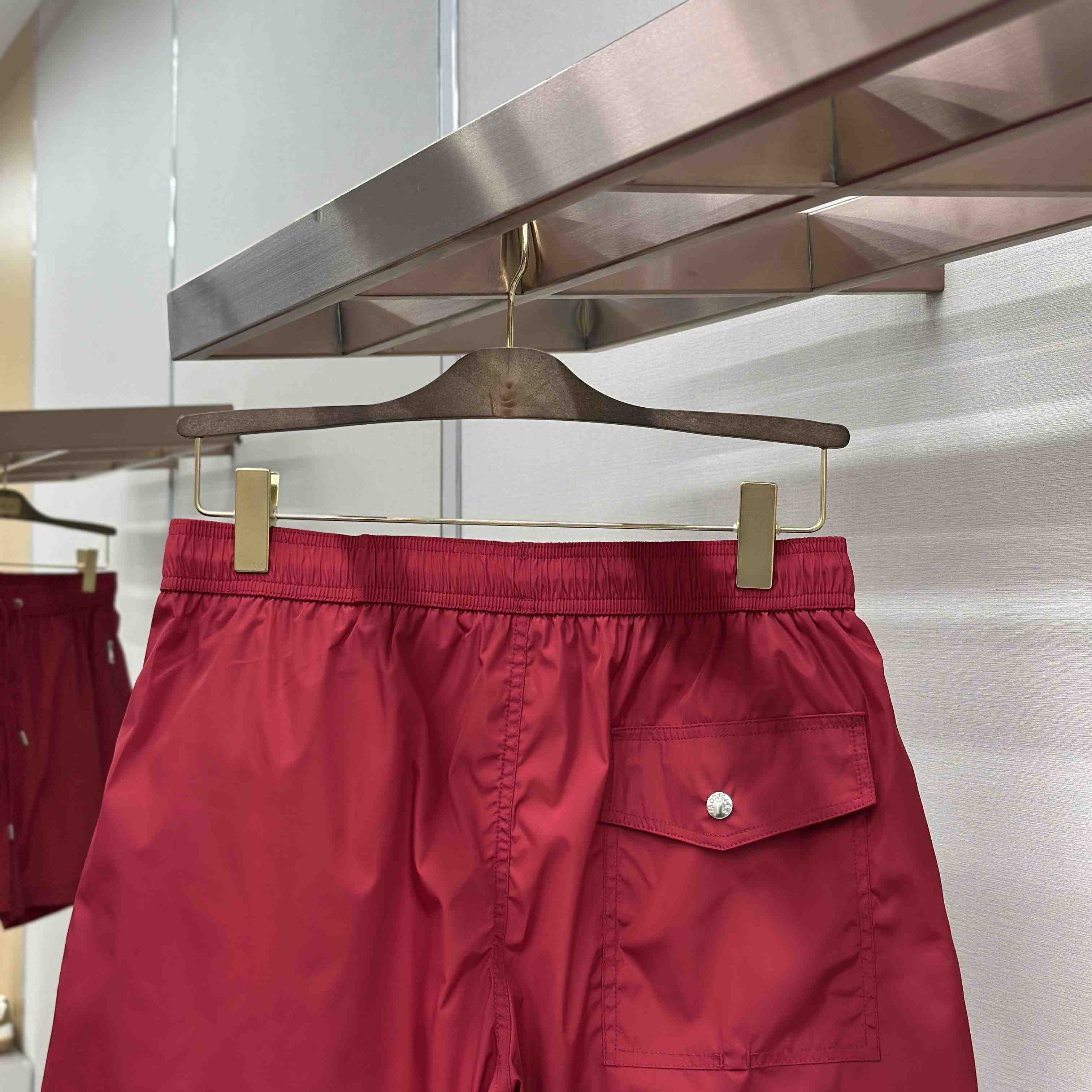 Moncler Logo-Patch Swim Shorts - DopestKickz
