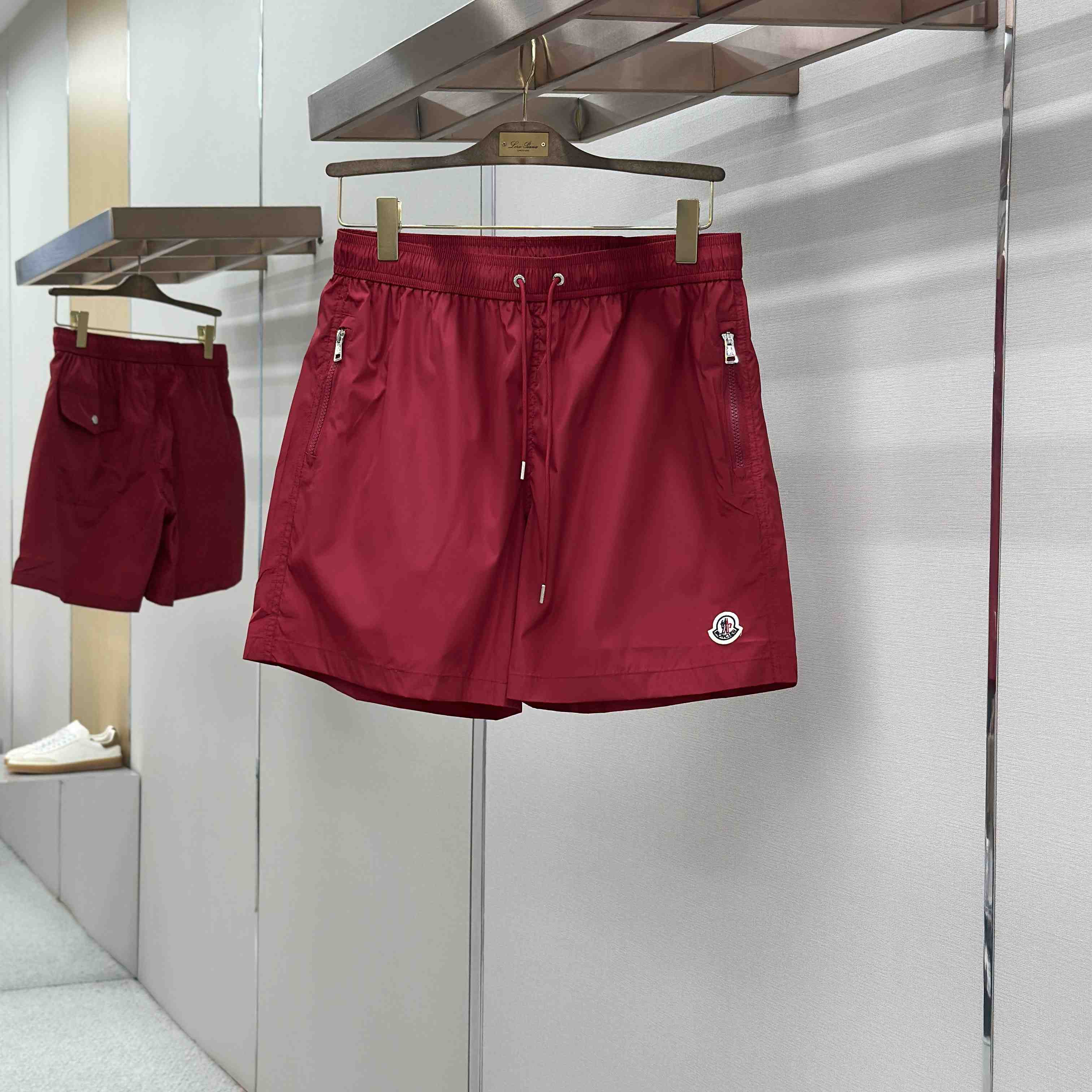 Moncler Logo-Patch Swim Shorts - DopestKickz
