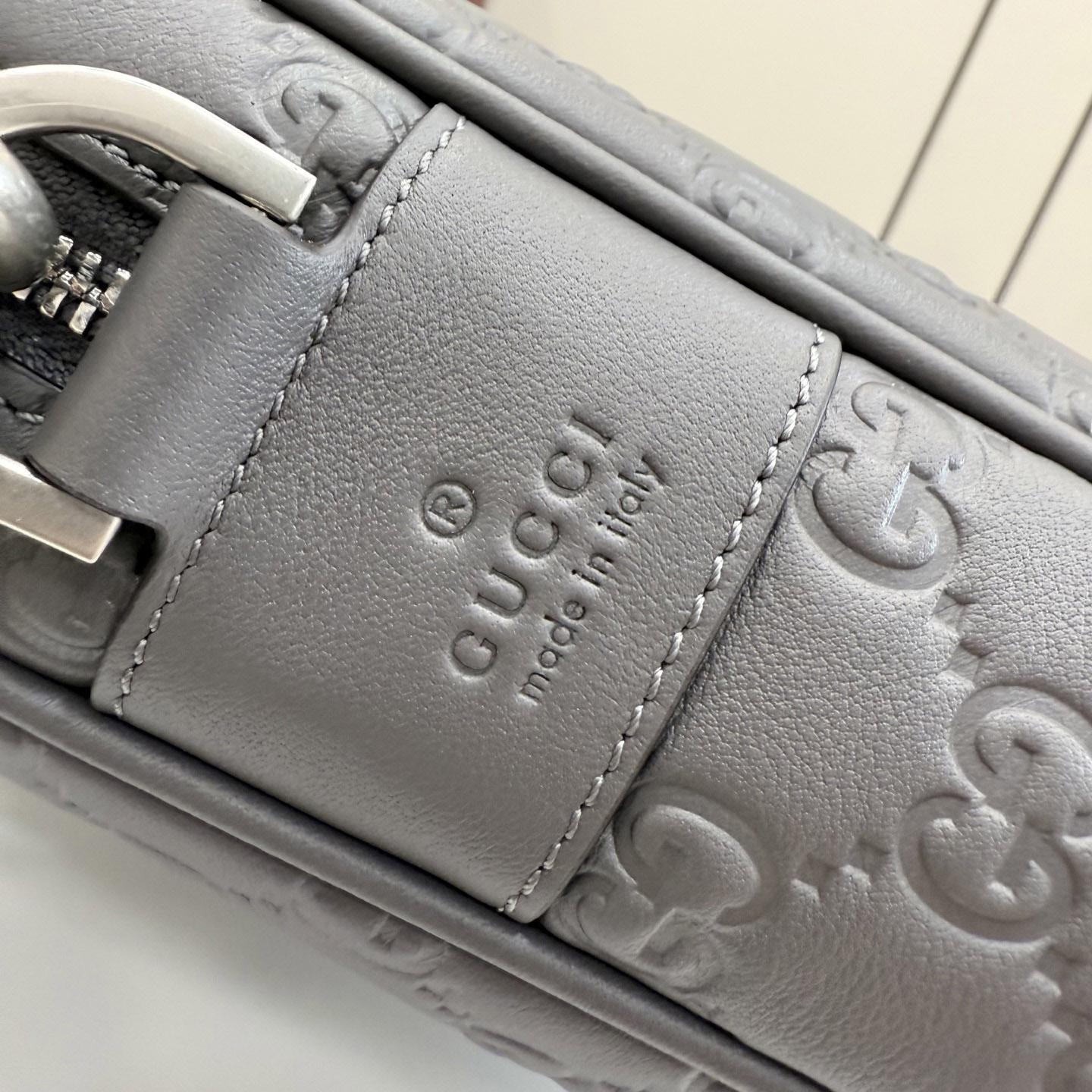 Gucci  GG Emblem Large Briefcase 850222 - DopestKickz