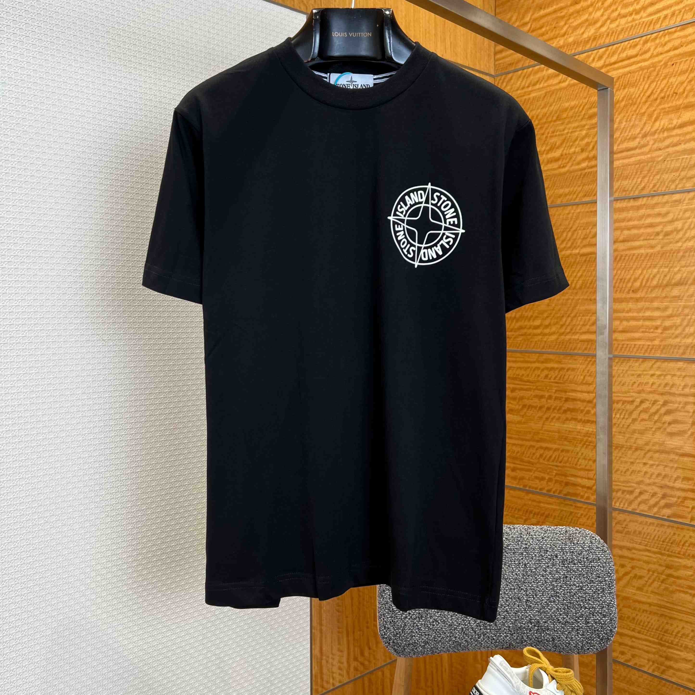 Stone Island Cotton Logo T-shirt - DopestKickz