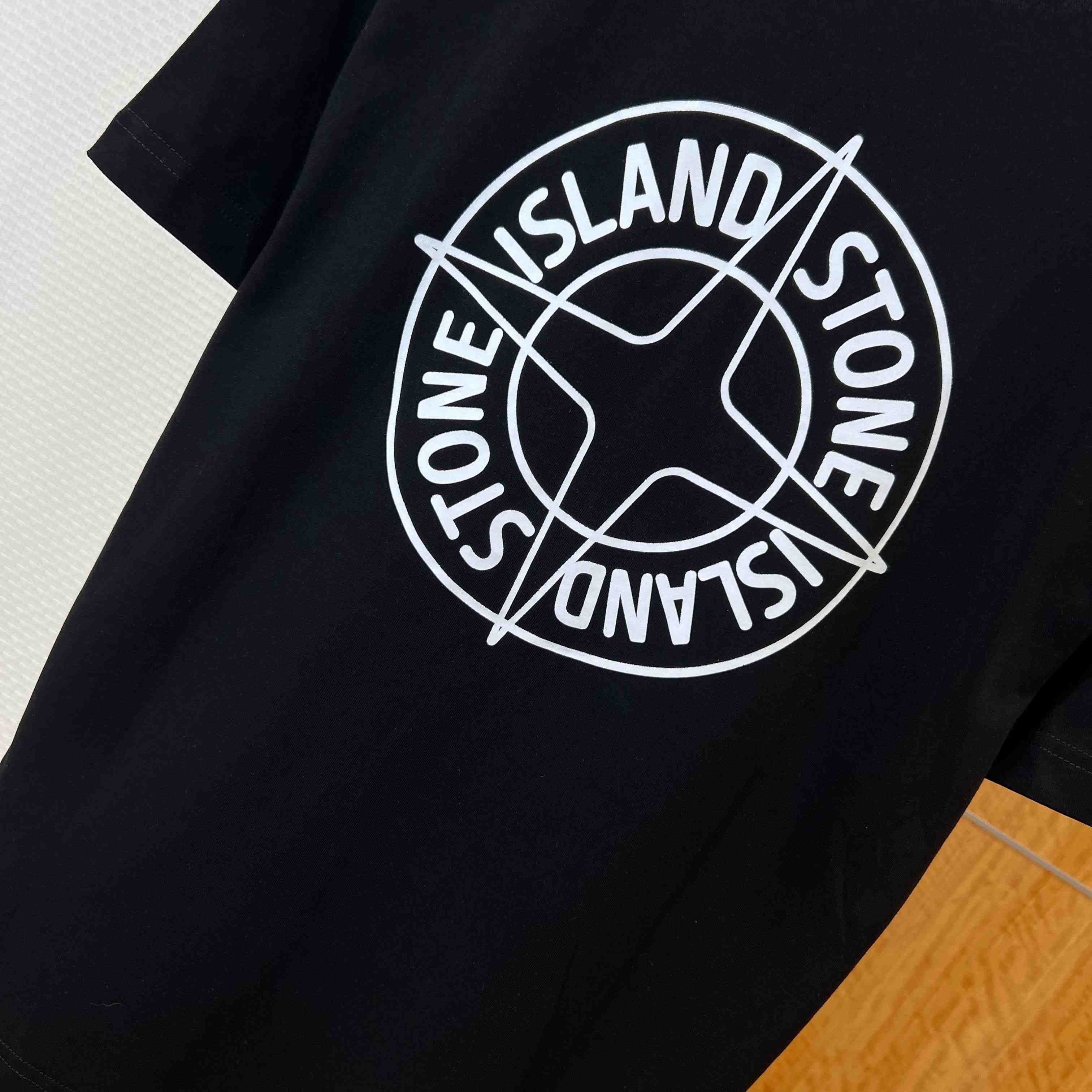 Stone Island Cotton Logo T-shirt - DopestKickz