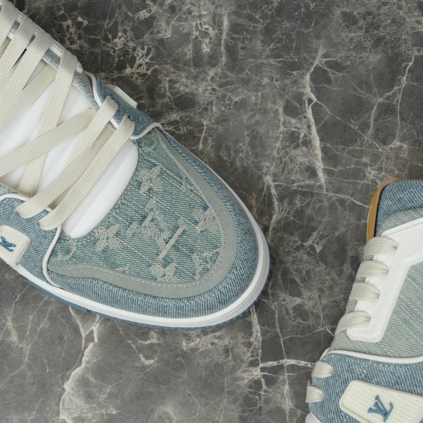 Louis Vuitton LV Trainer Sneaker  1AKCFF - DopestKickz