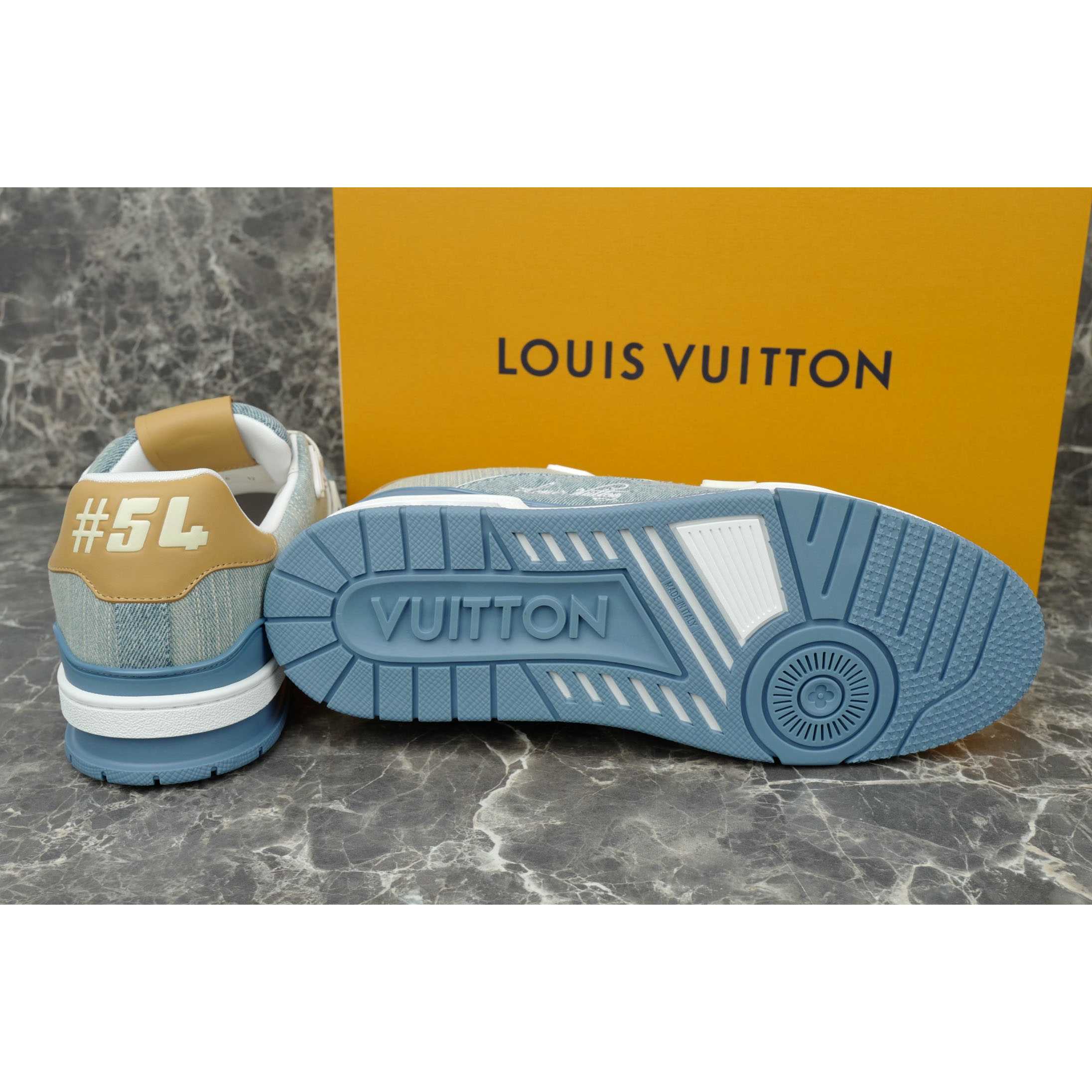 Louis Vuitton LV Trainer Sneaker  1AKCFF - DopestKickz