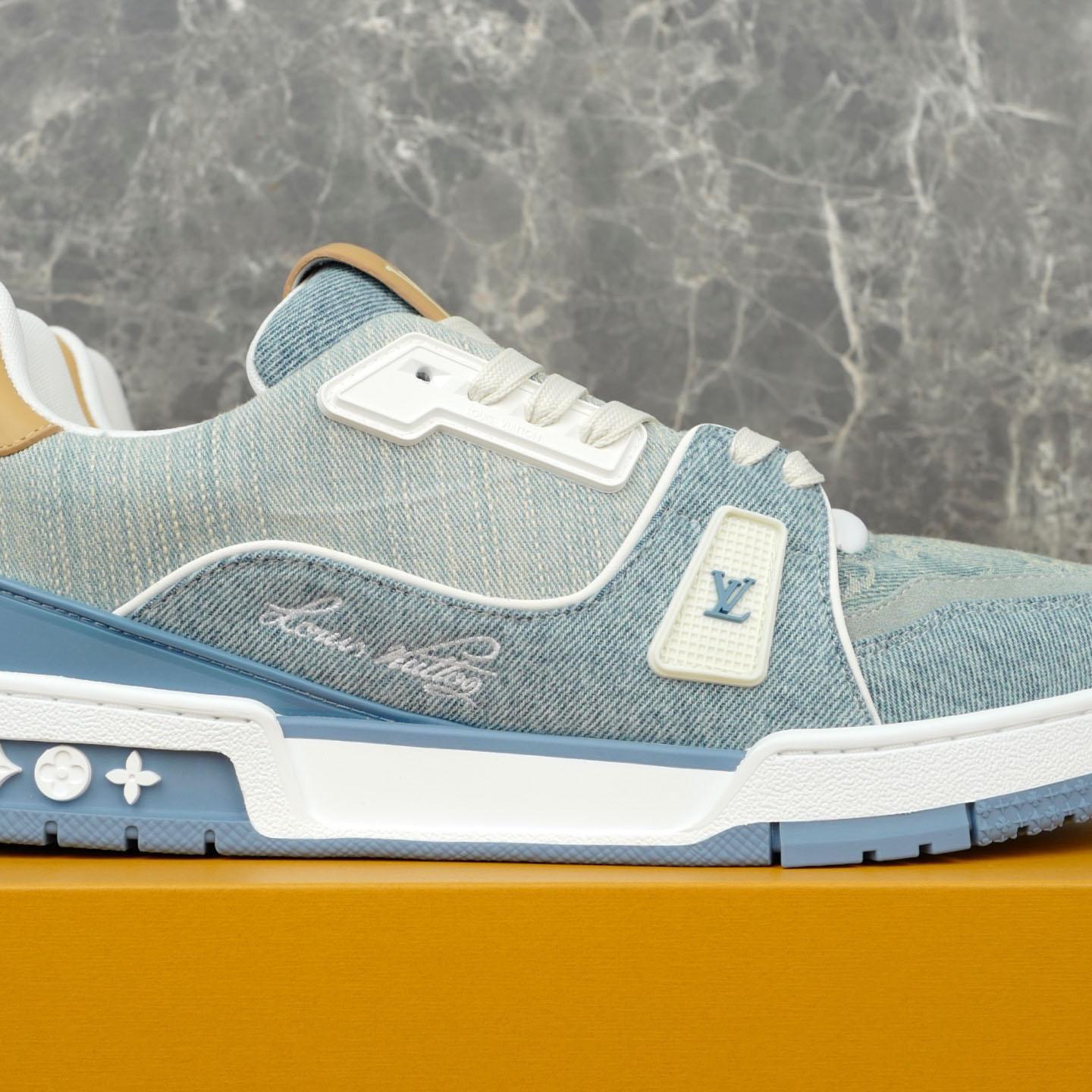 Louis Vuitton LV Trainer Sneaker  1AKCFF - DopestKickz