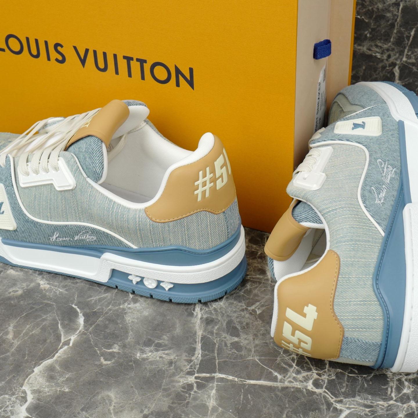 Louis Vuitton LV Trainer Sneaker  1AKCFF - DopestKickz