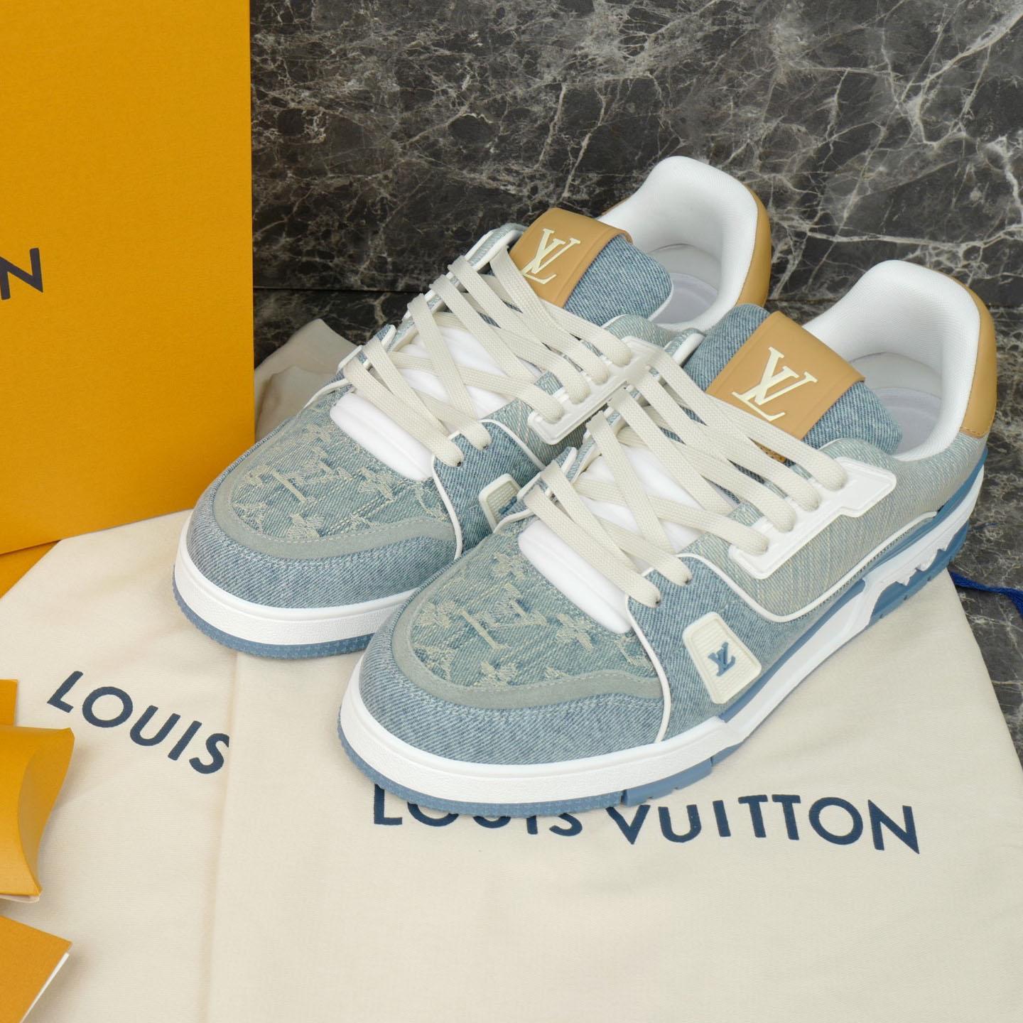 Louis Vuitton LV Trainer Sneaker  1AKCFF - DopestKickz