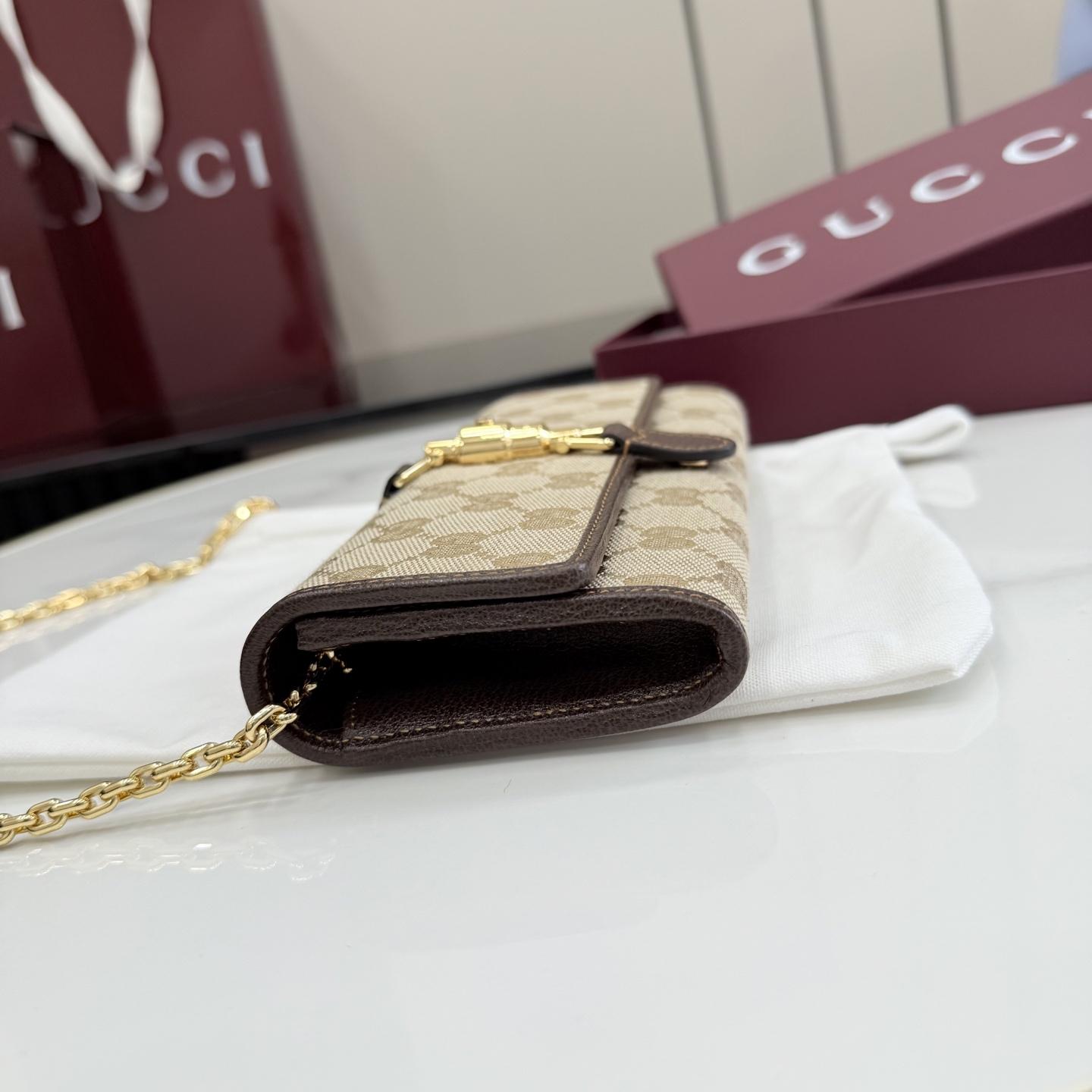 Gucci Jackie Wallet On Chain - DopestKickz