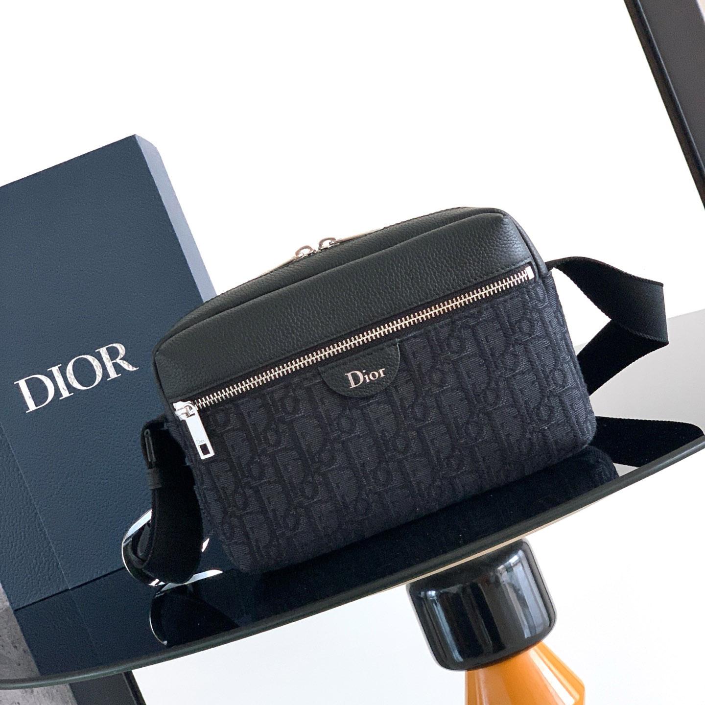 Dior Rider Zipped Messenger Bag - DopestKickz