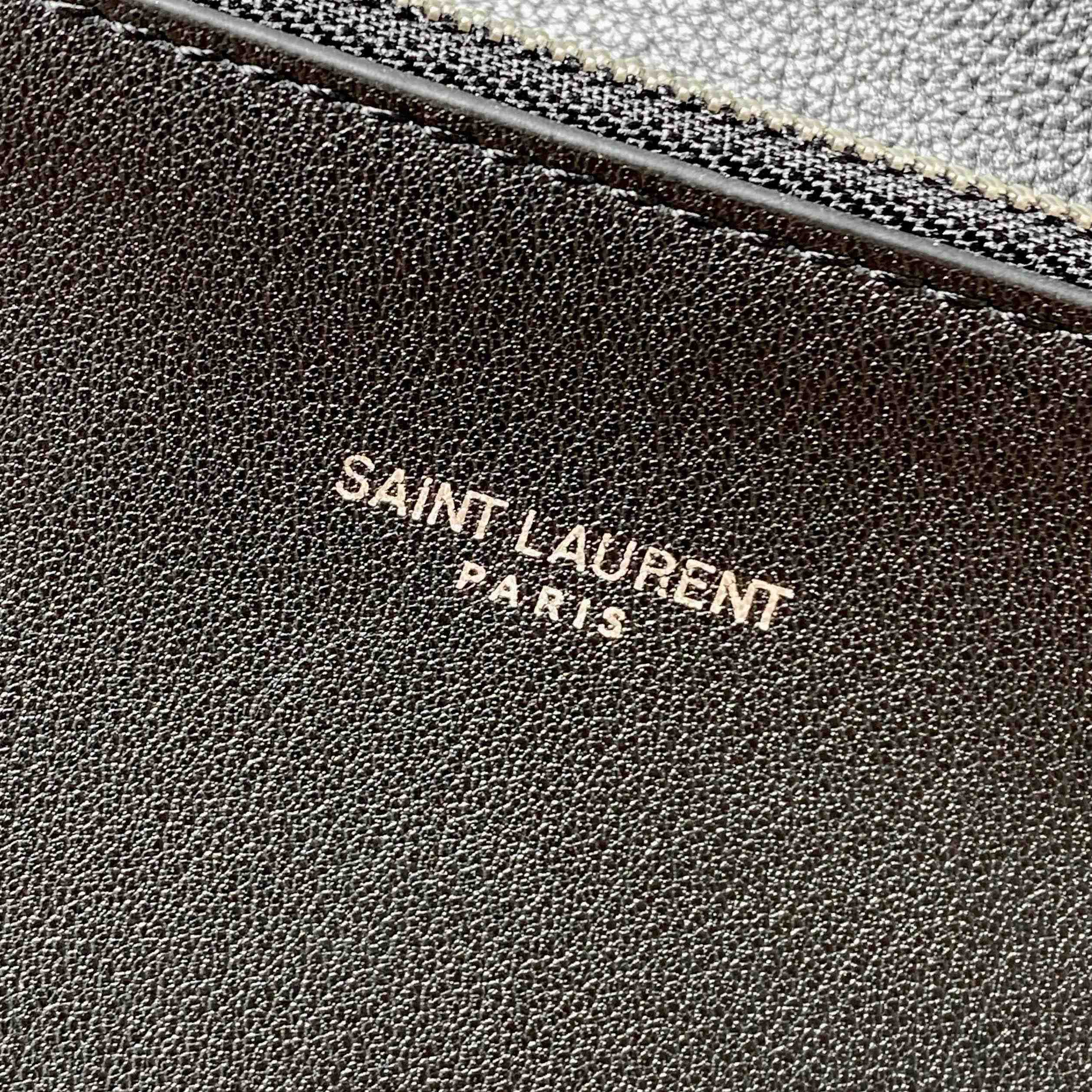 Saint Laurent LE 5 À 7 Supple Small In Grained Leather - DopestKickz