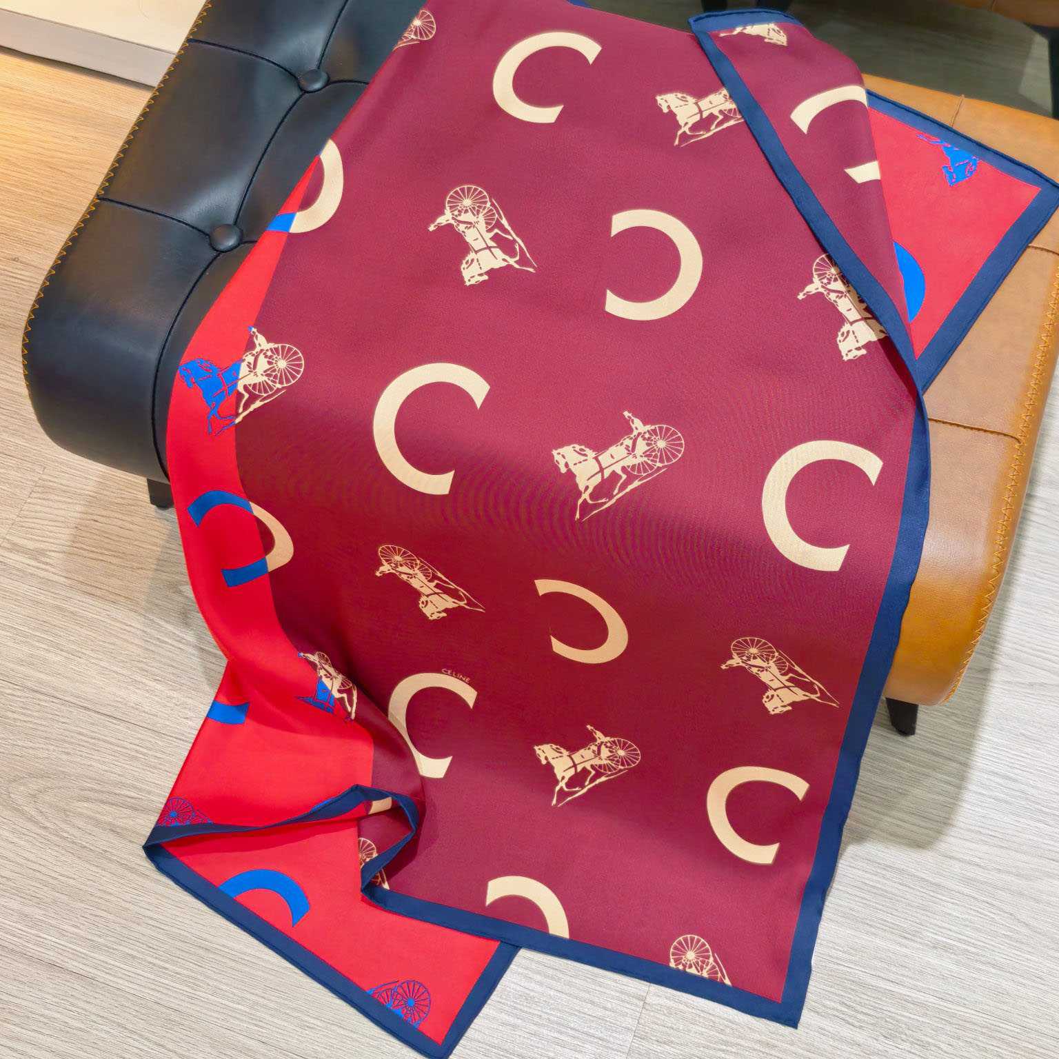 Celine  Square In Silk Twill - DopestKickz