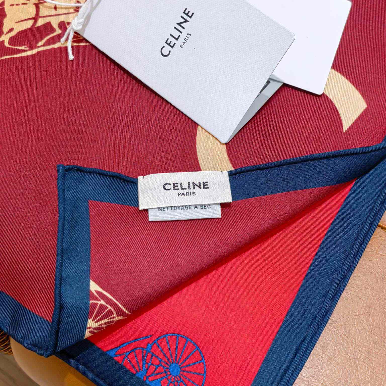Celine  Square In Silk Twill - DopestKickz