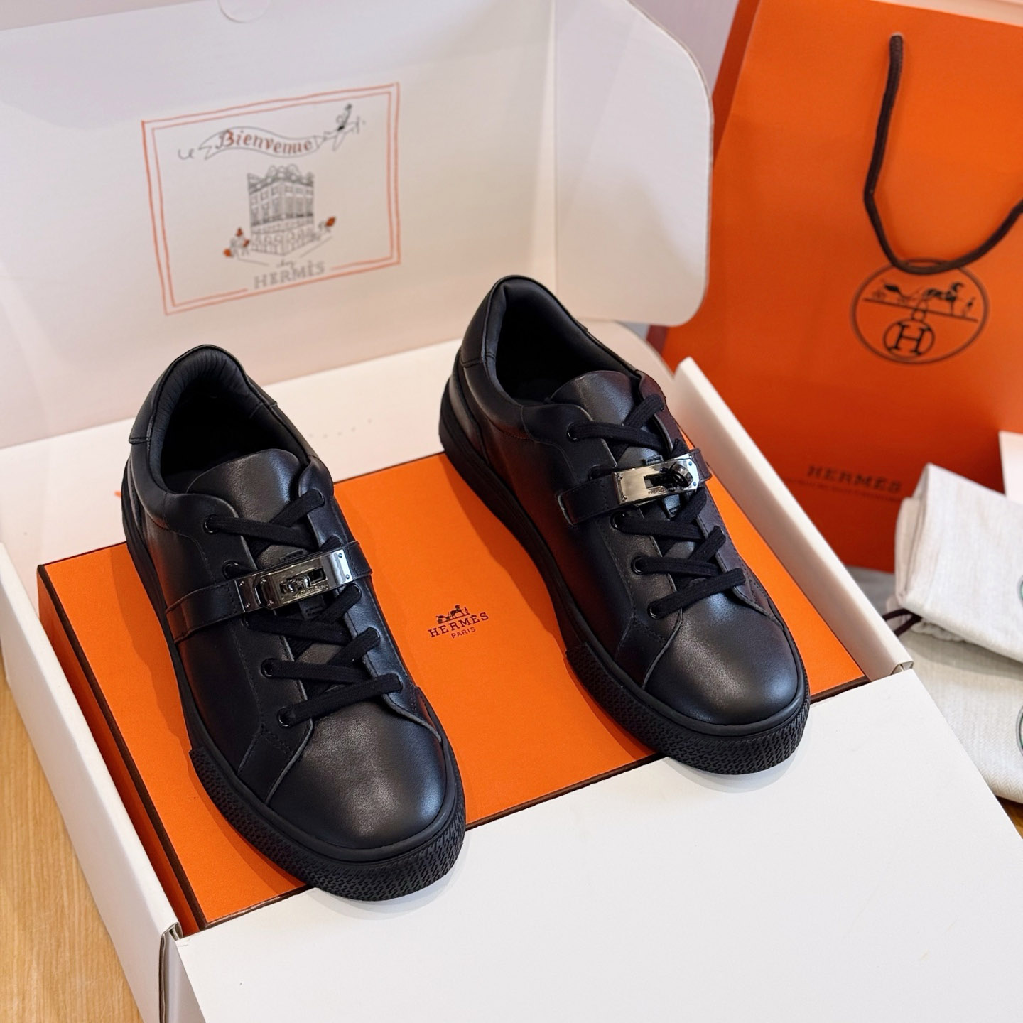 Hermes Day Sneaker - DopestKickz