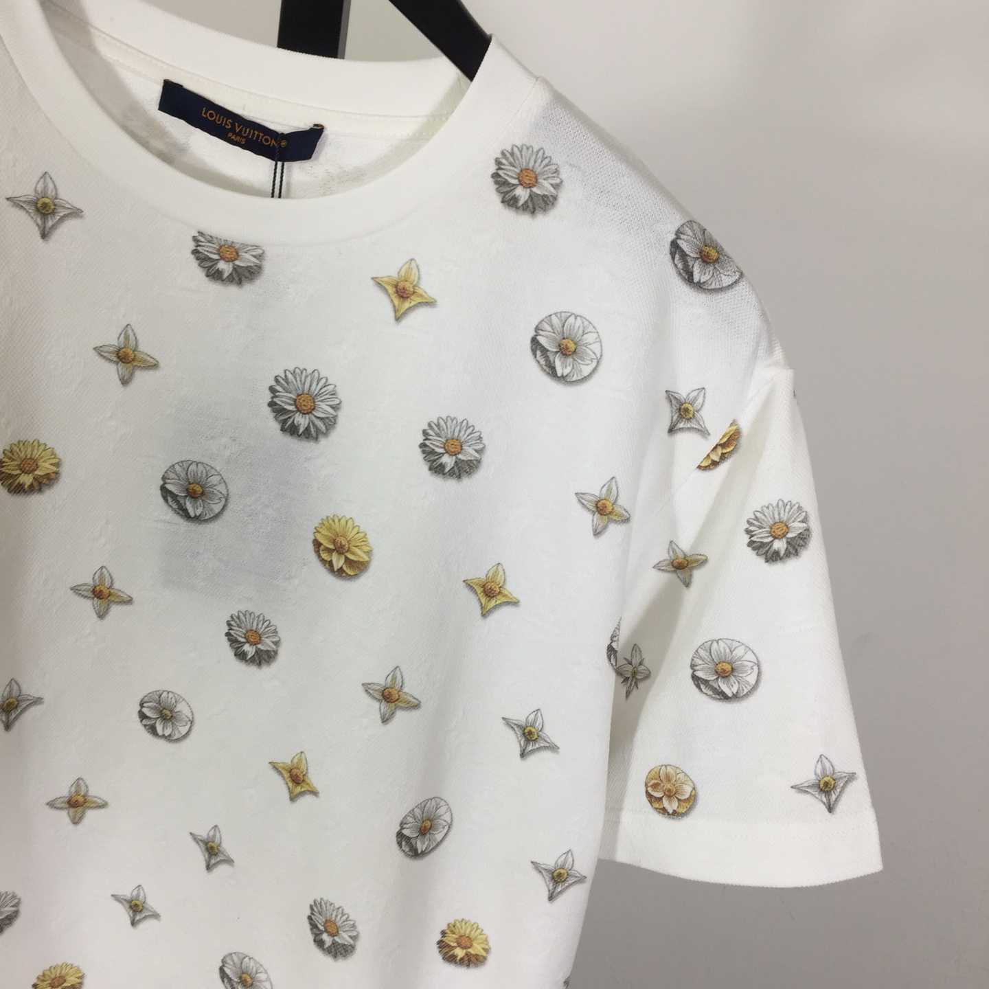 Louis Vuitton Overprinted Monogram Jacquard T-Shirt   1AJRAG - DopestKickz