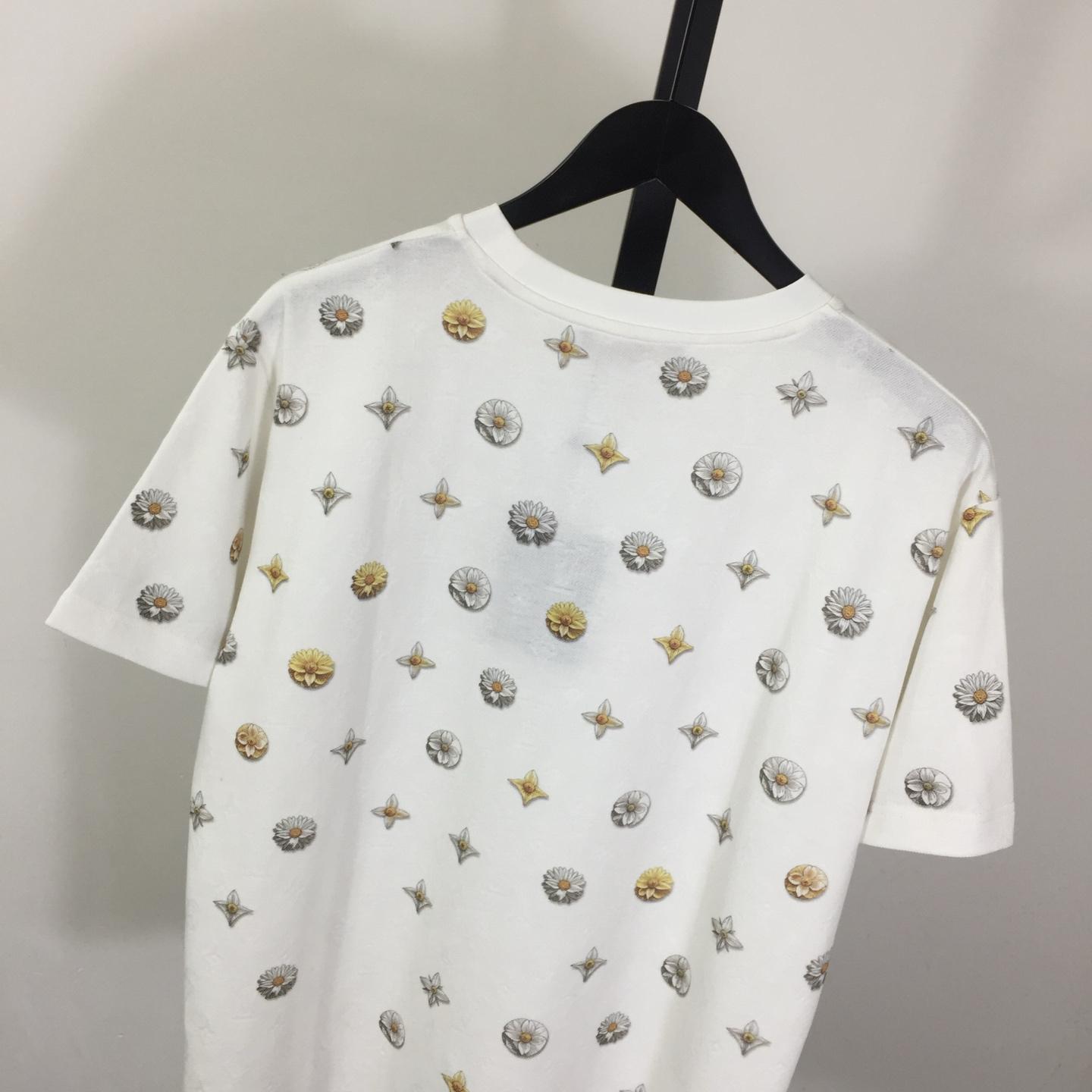 Louis Vuitton Overprinted Monogram Jacquard T-Shirt   1AJRAG - DopestKickz