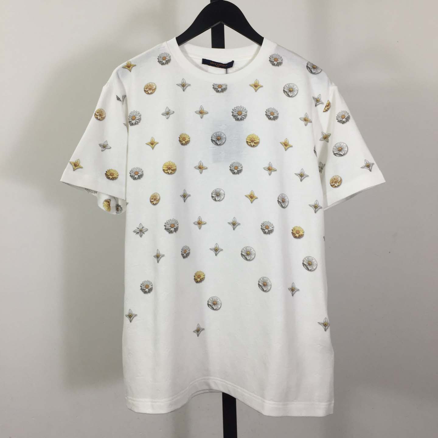 Louis Vuitton Overprinted Monogram Jacquard T-Shirt   1AJRAG - DopestKickz