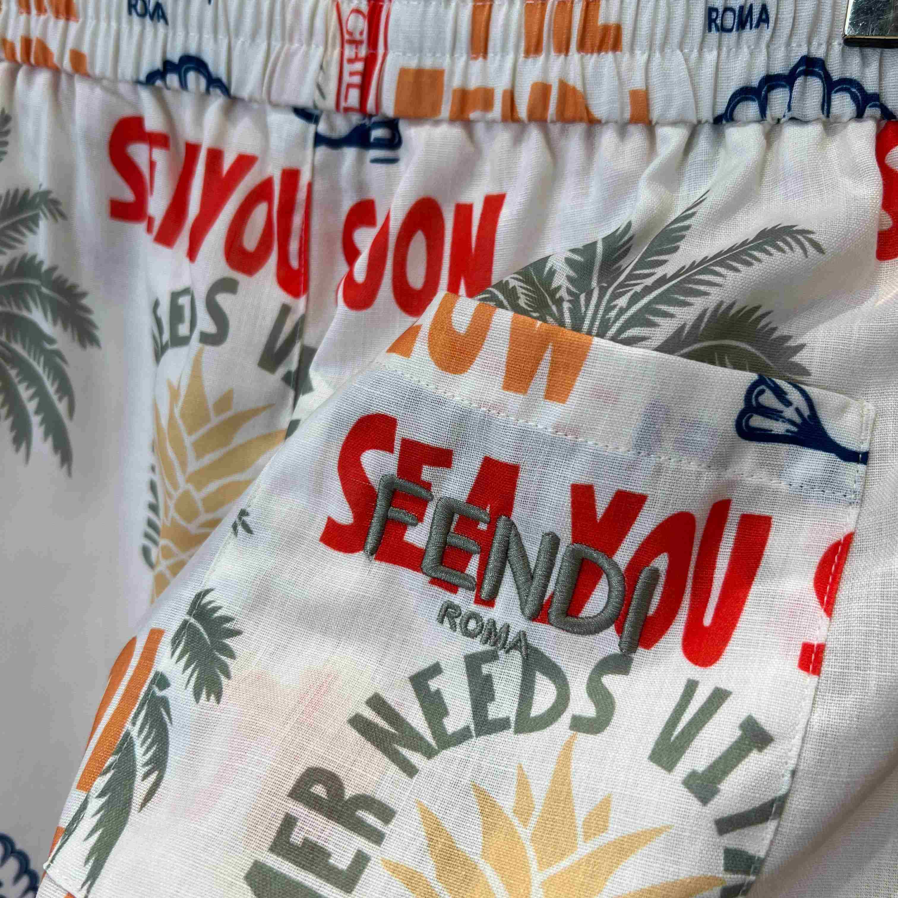 Fendi Junior Bermuda Shorts - DopestKickz
