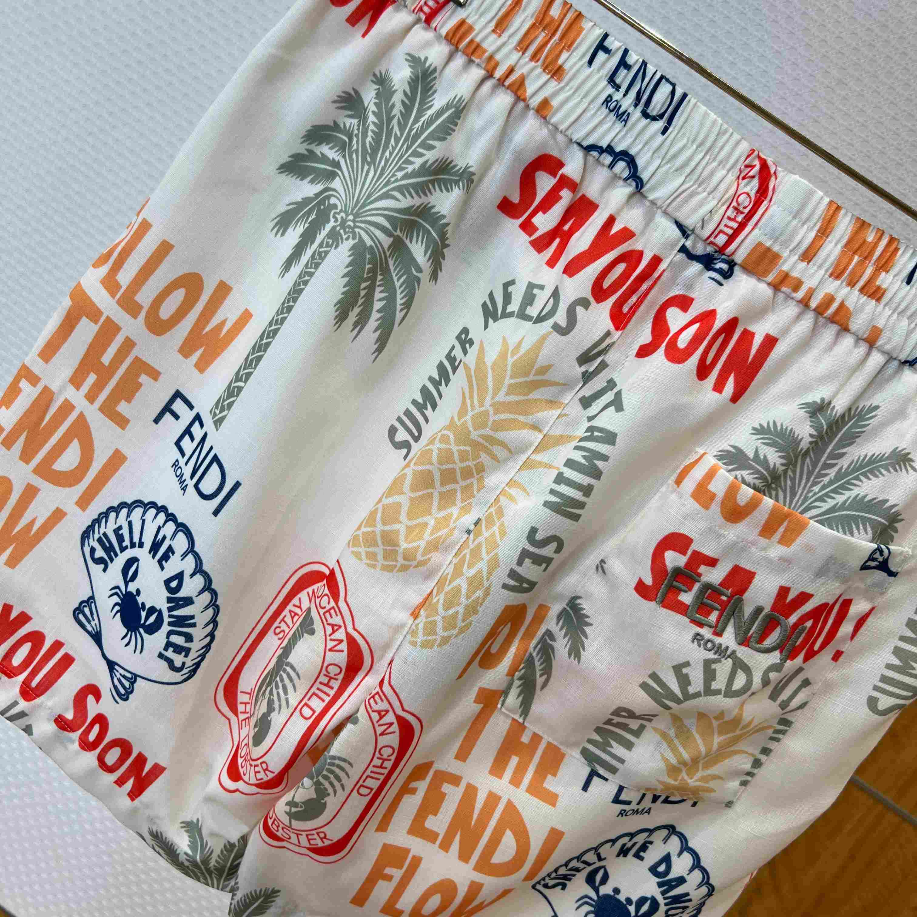 Fendi Junior Bermuda Shorts - DopestKickz