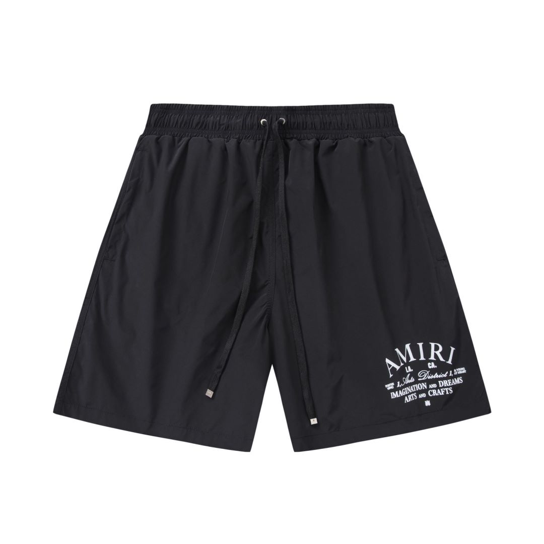 Amiri Arts District Short 'Black' - DopestKickz