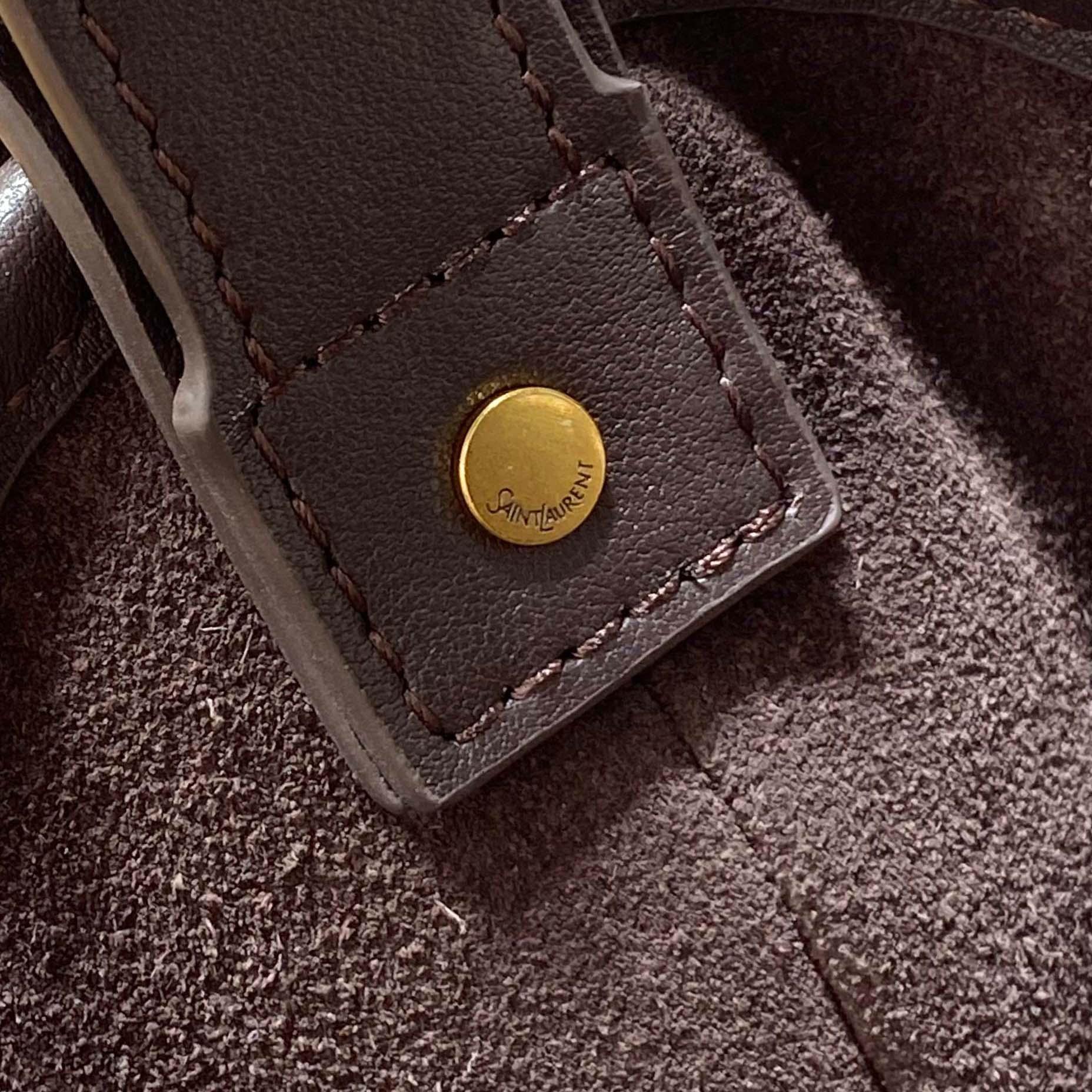 Saint Laurent MOMBASA Small In Leather - DopestKickz