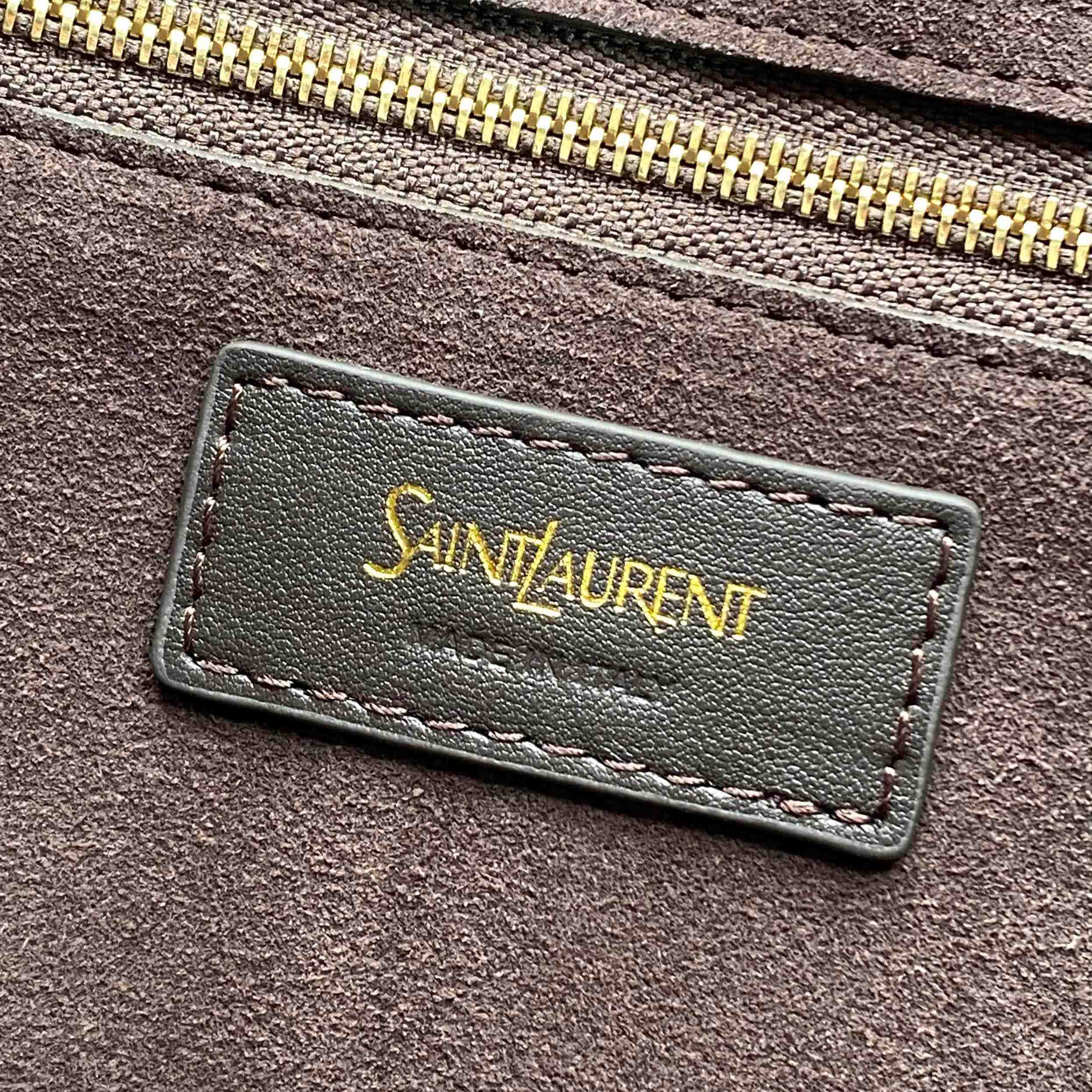 Saint Laurent MOMBASA Small In Leather - DopestKickz