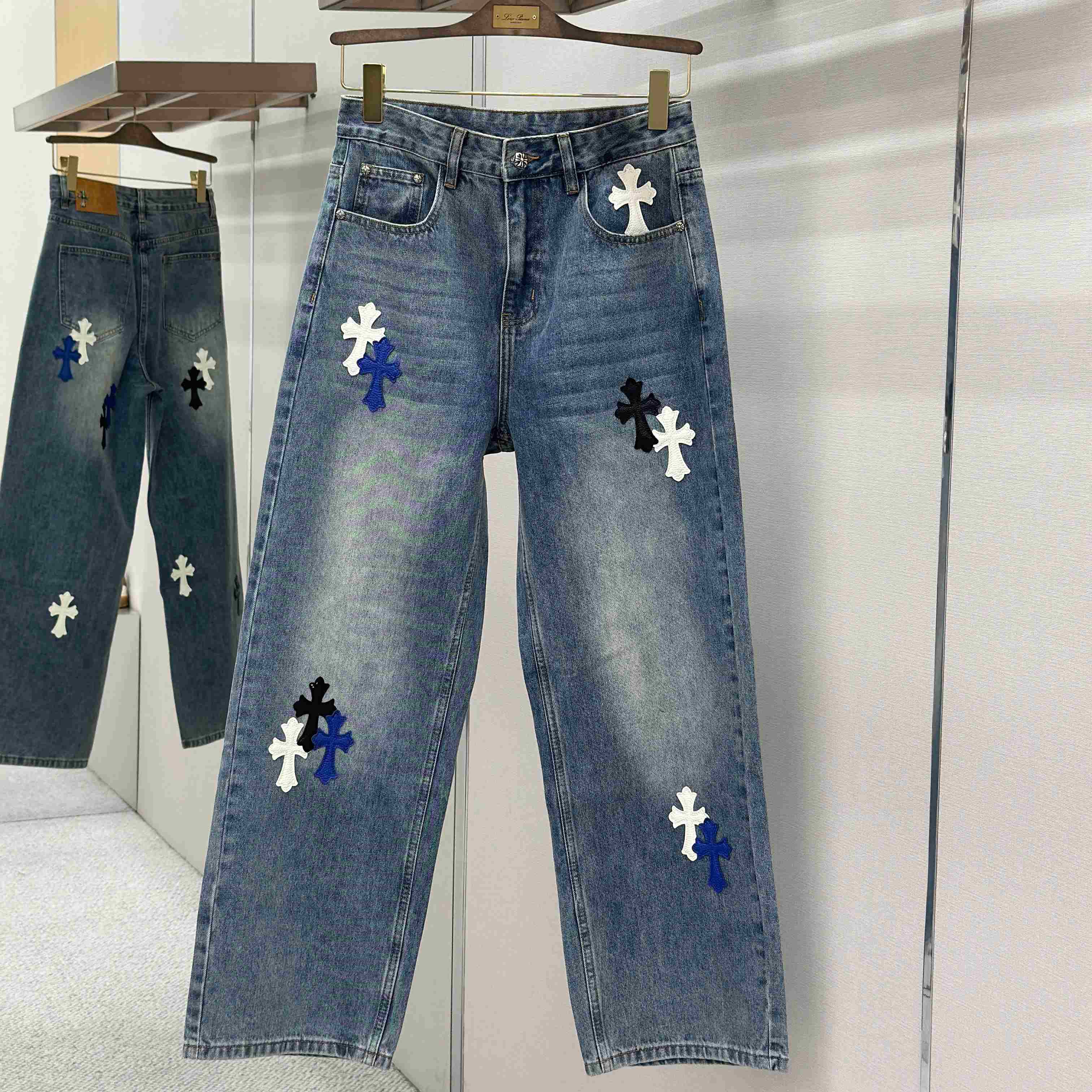 Chrome Hearts Jeans - DopestKickz