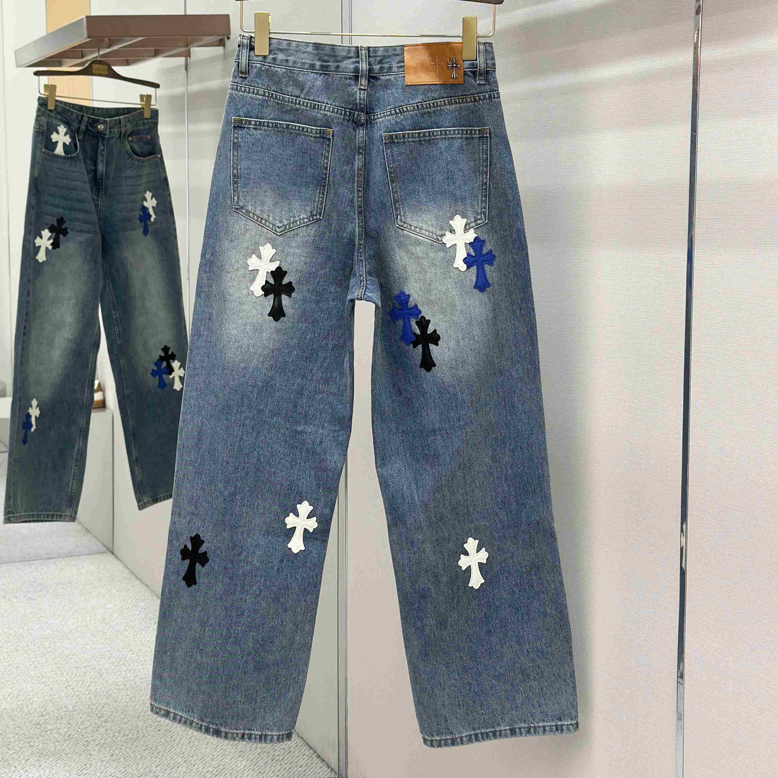 Chrome Hearts Jeans - DopestKickz