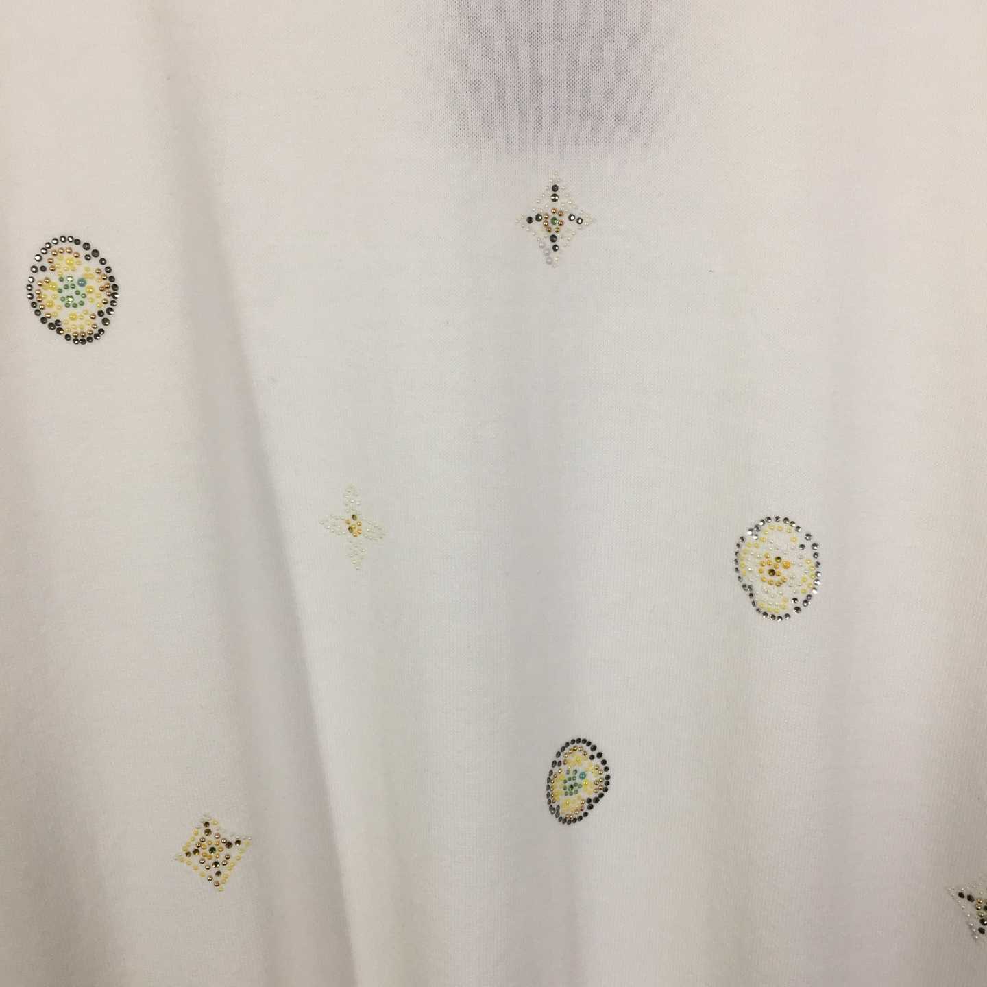 Louis Vuitton Embellished Short-Sleeved Crewneck   1AR09 - DopestKickz
