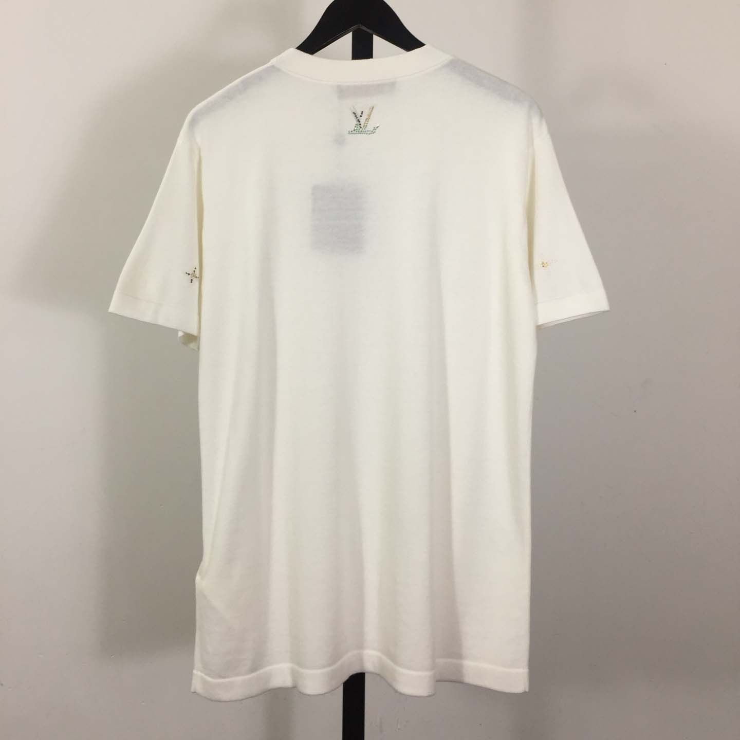 Louis Vuitton Embellished Short-Sleeved Crewneck   1AR09 - DopestKickz