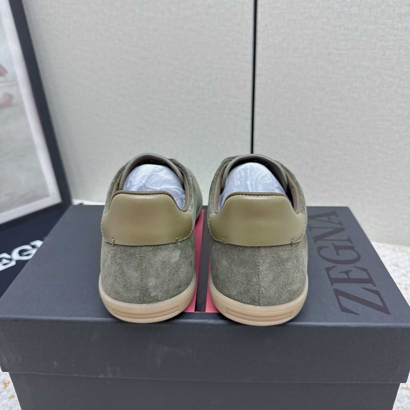 Zegna 232 Suede Sneakers - DopestKickz