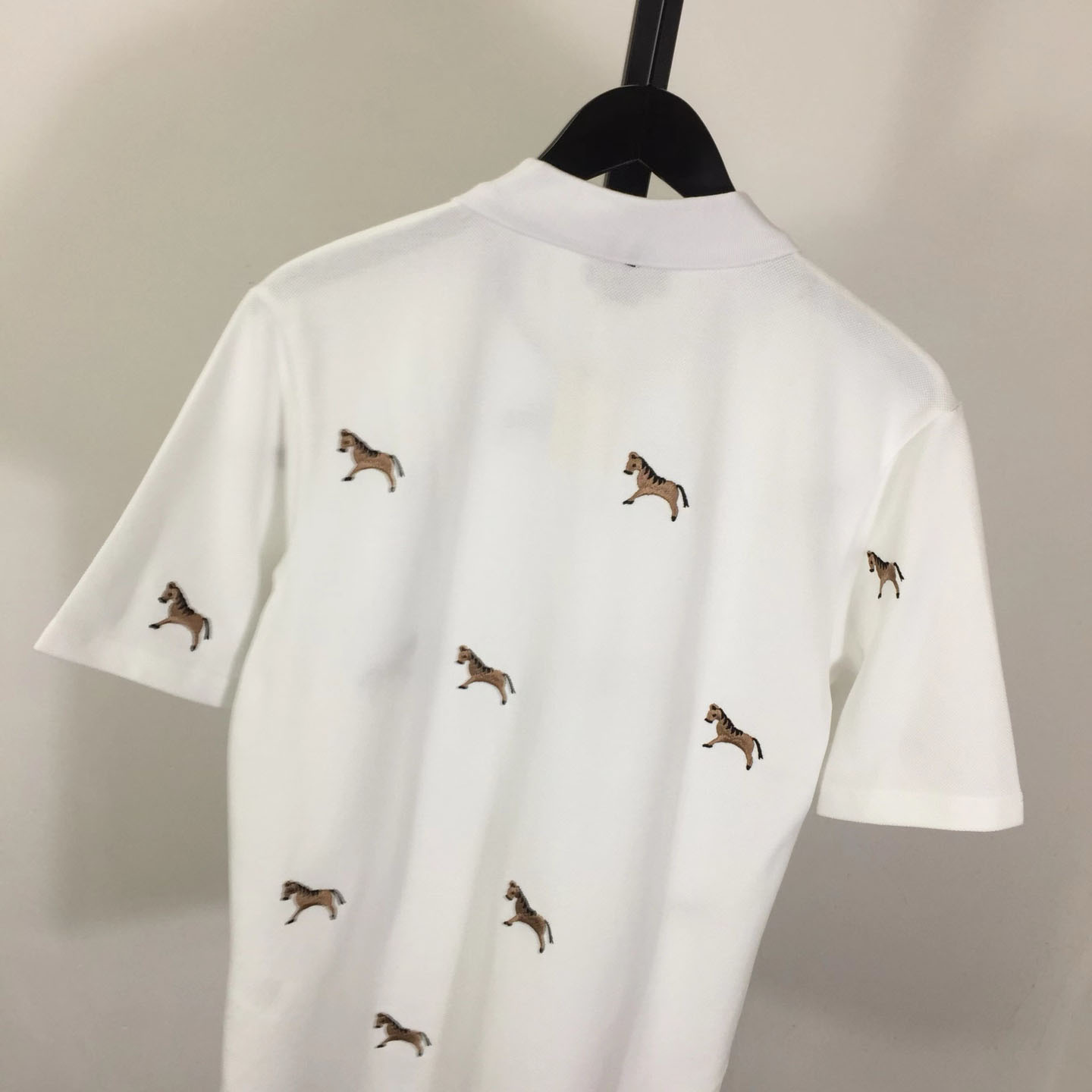 Thom Browne Lunar New Year Pique Horse Embroidery Polo - DopestKickz