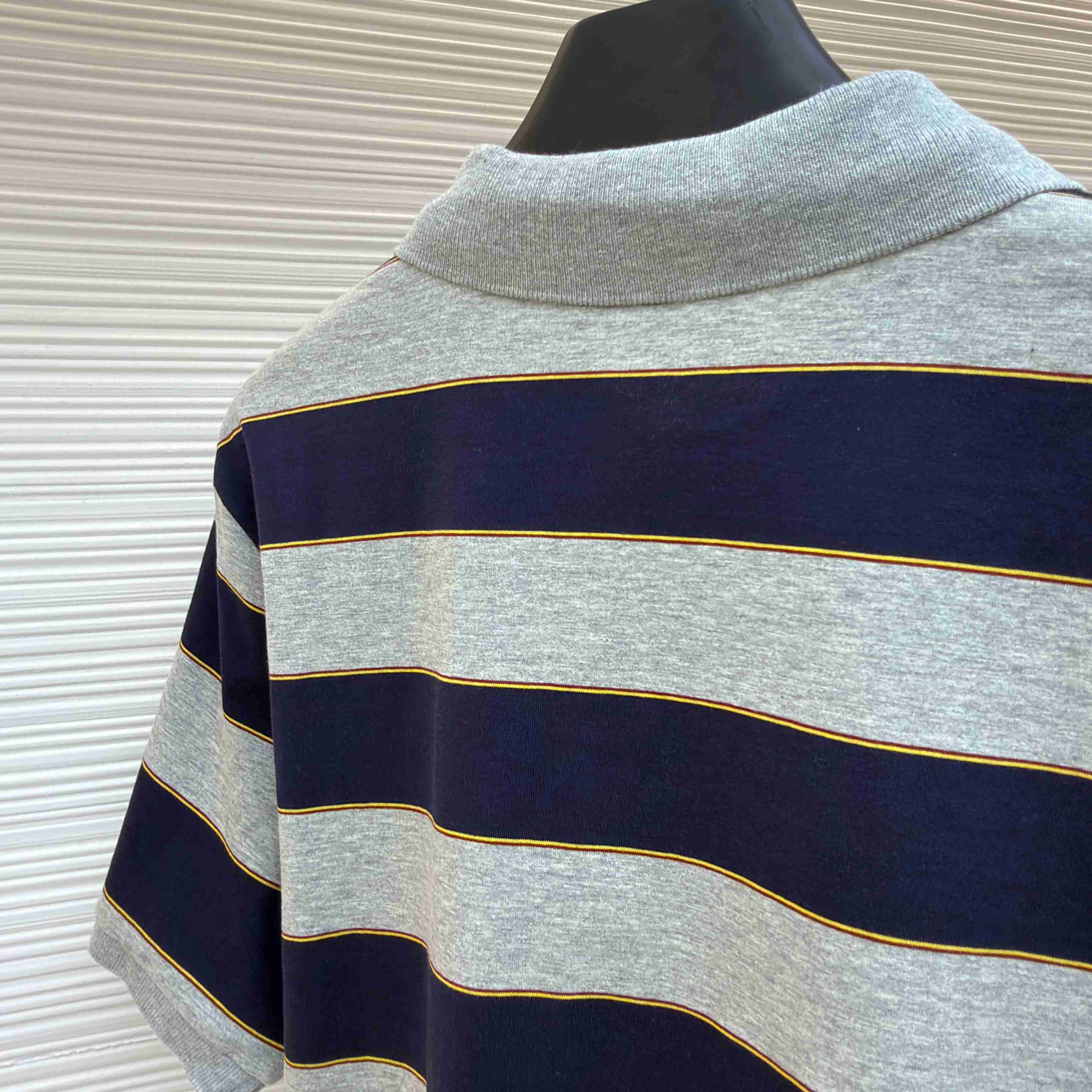 Miu Miu Striped Jersey Polo Shirt - DopestKickz