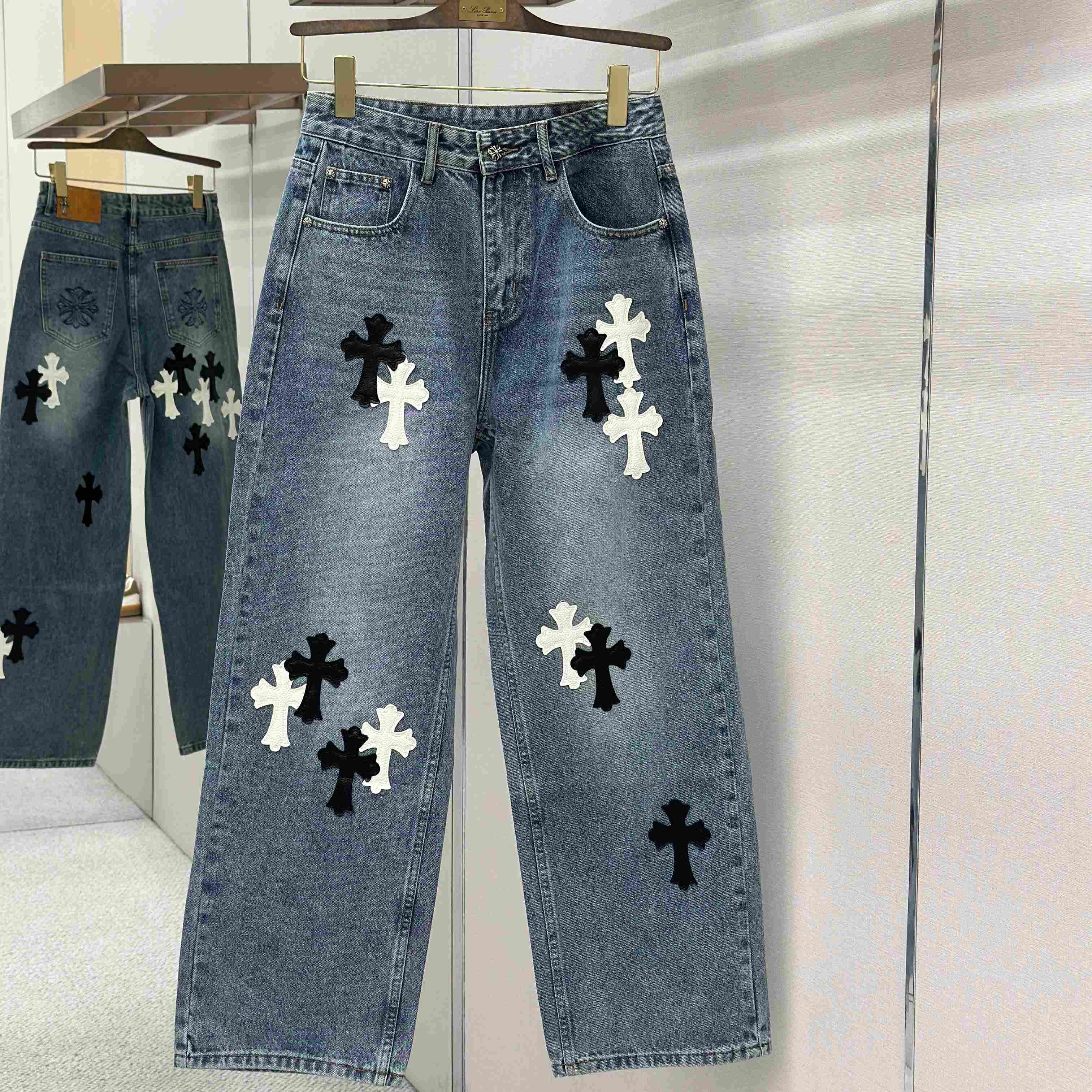Chrome Hearts Jeans - DopestKickz