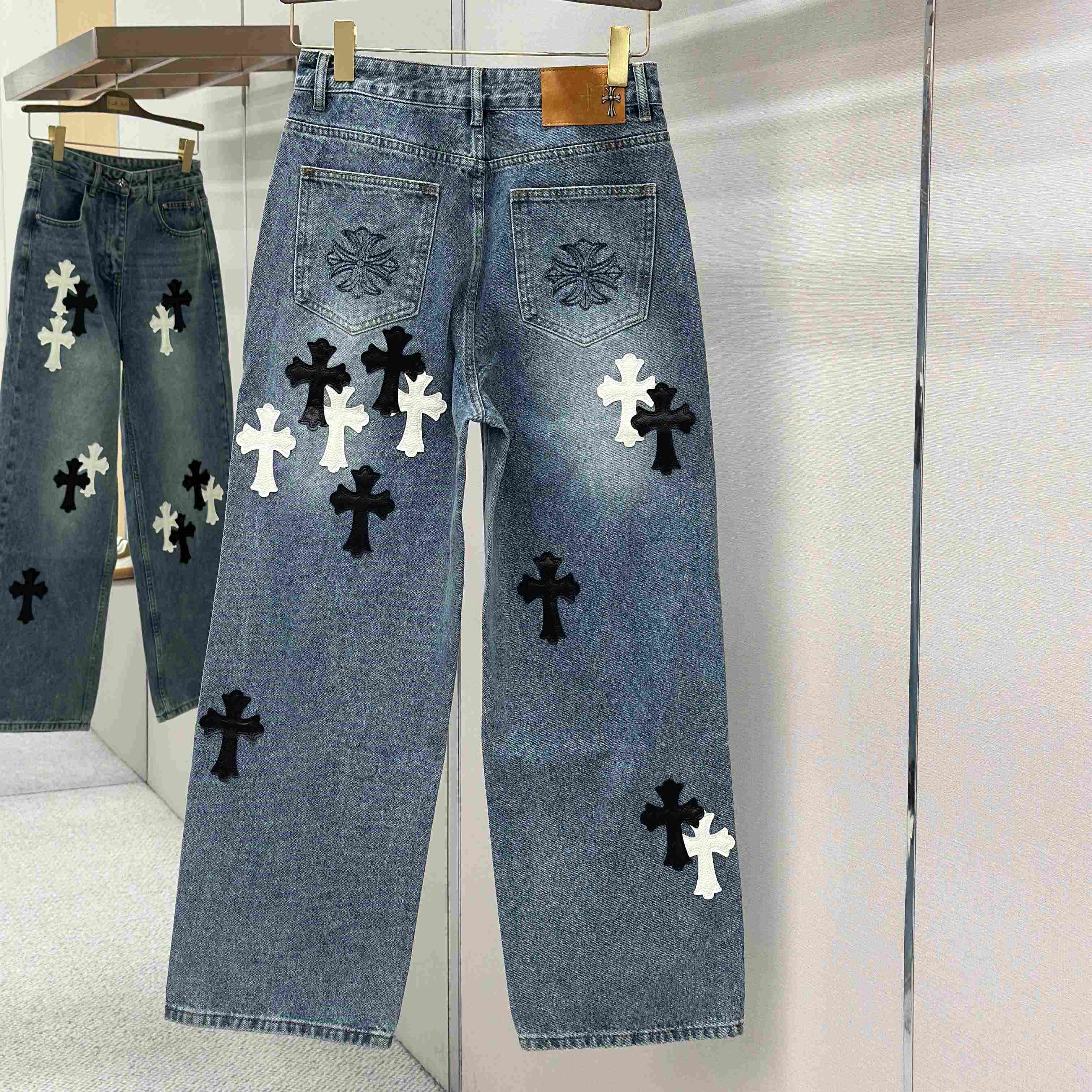 Chrome Hearts Jeans - DopestKickz