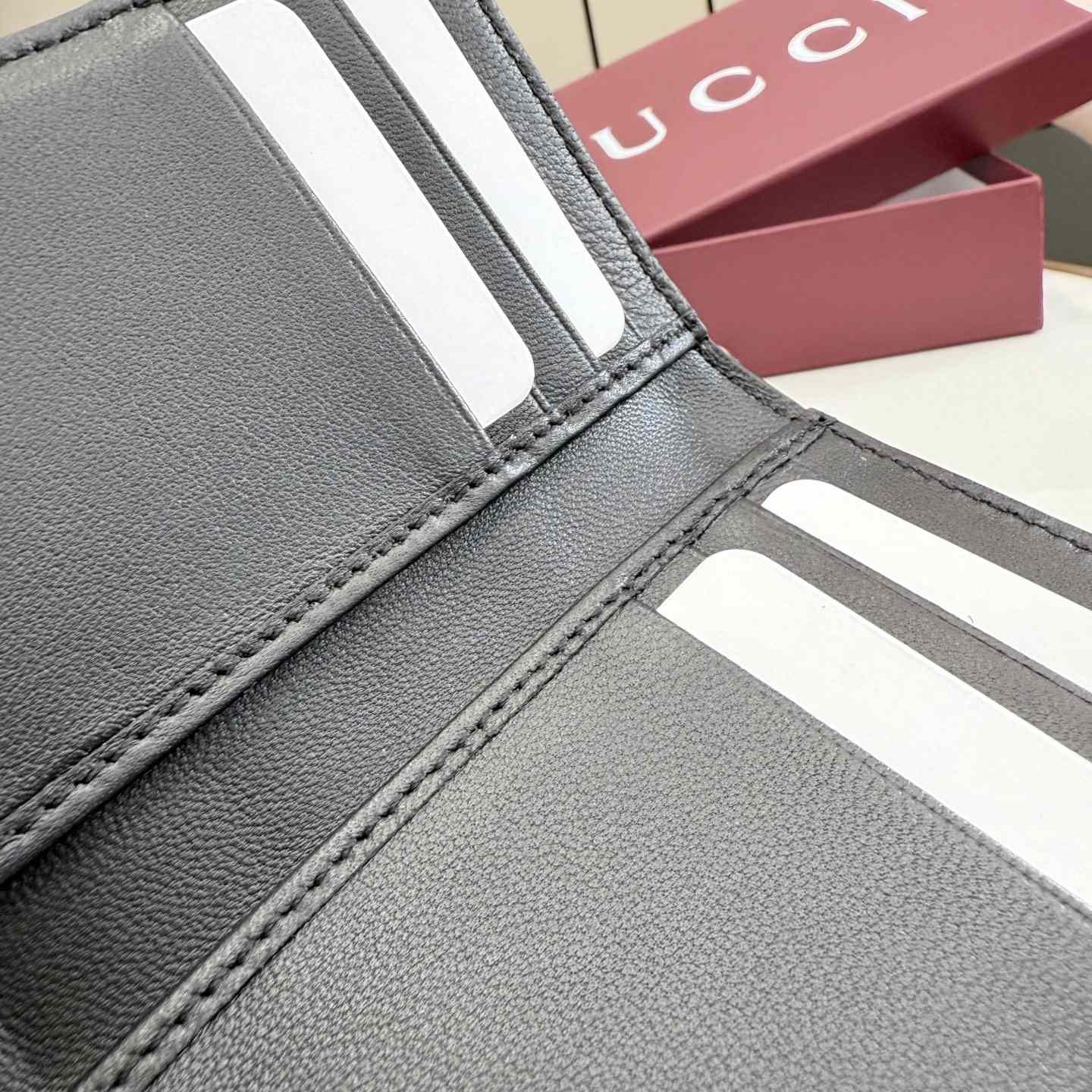 Gucci Web Trademark Card Case - DopestKickz