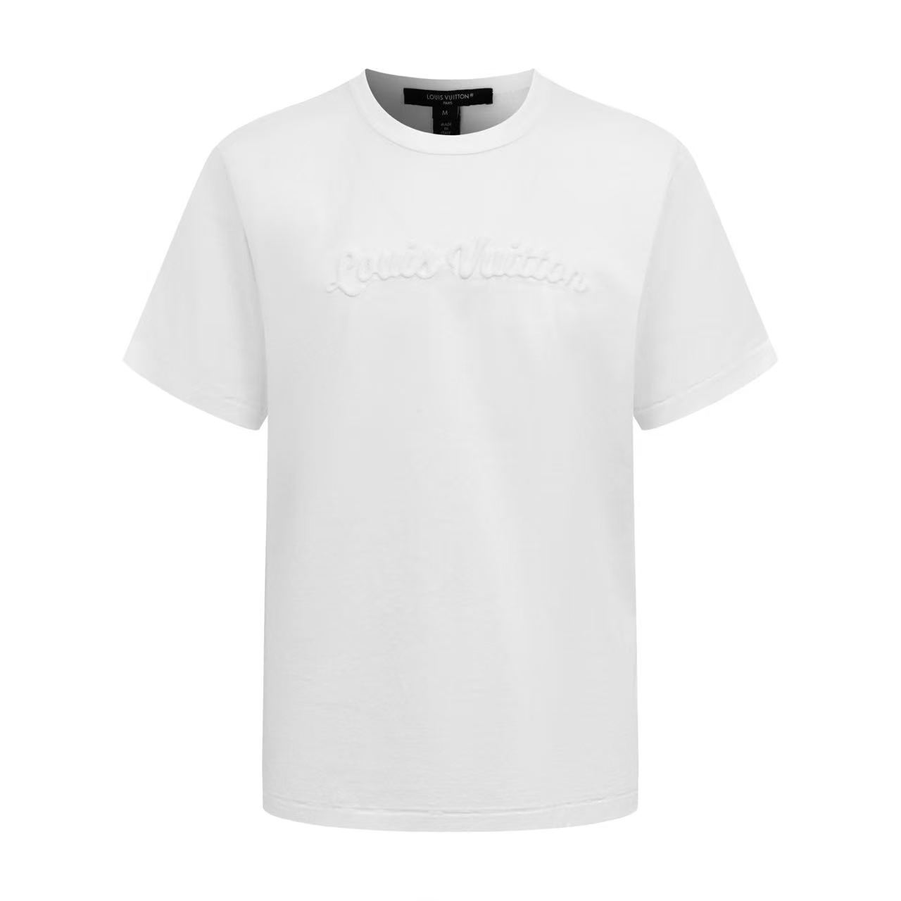 Louis Vuitton Signature Embroidery T-Shirt   1AJZCD - DopestKickz