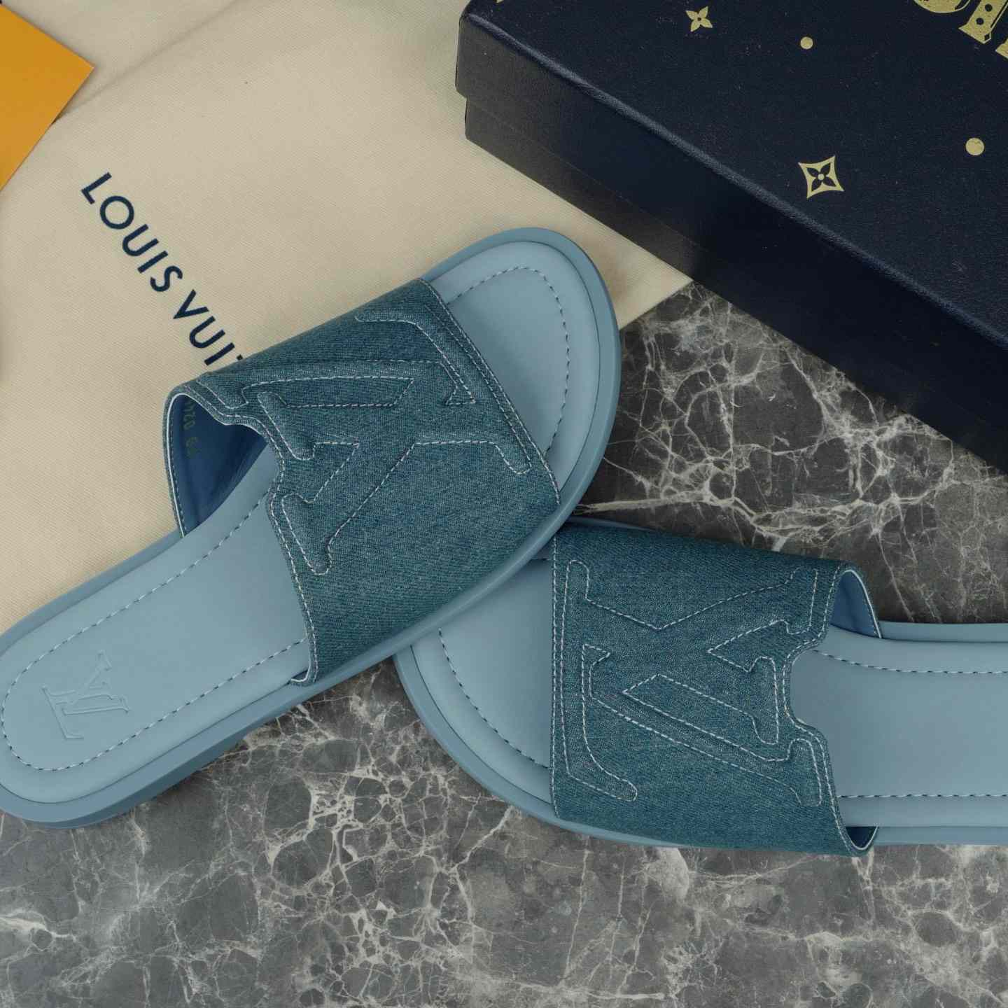 Louis Vuitton LV Portofino Mule 1AJRW2 - DopestKickz