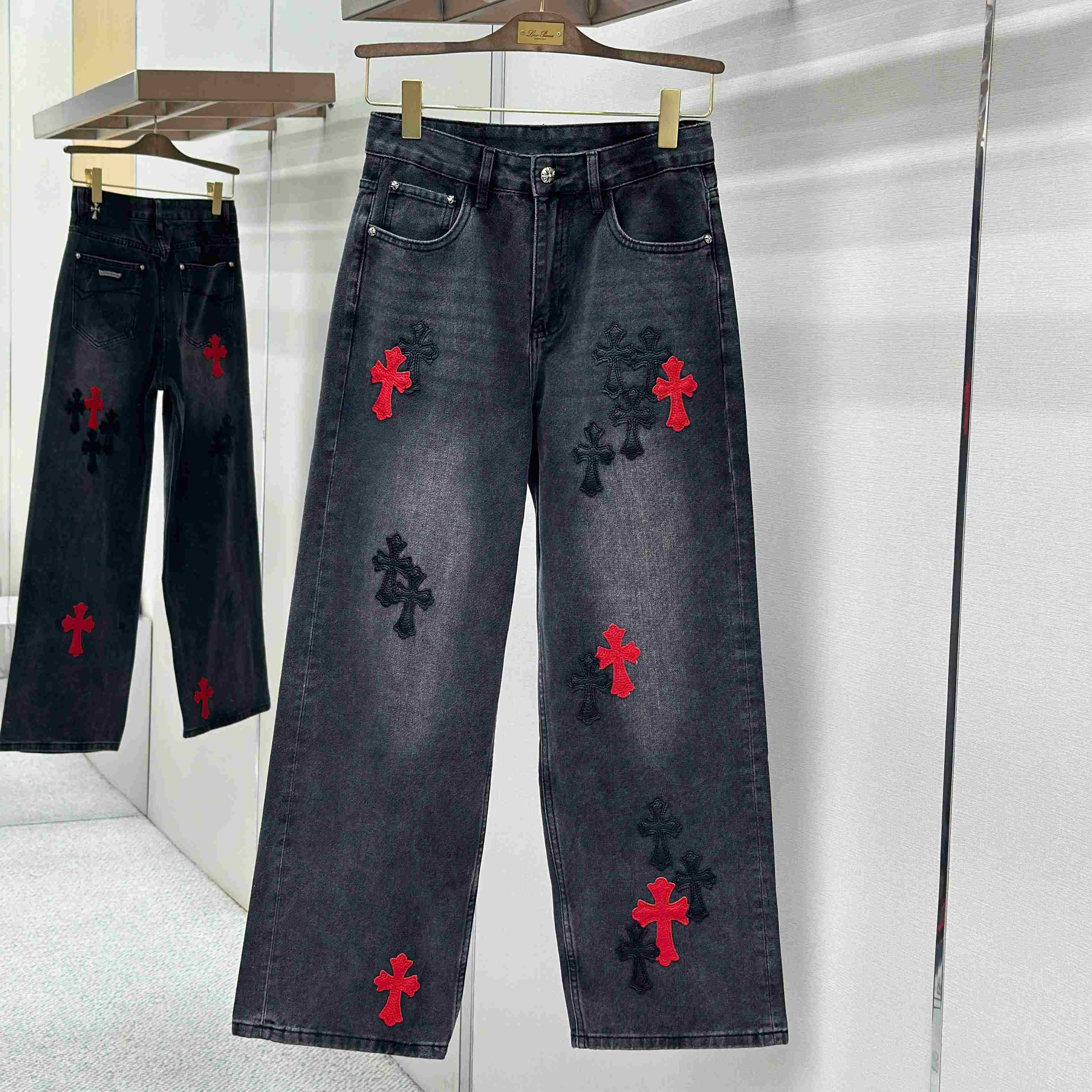 Chrome Hearts Jeans - DopestKickz