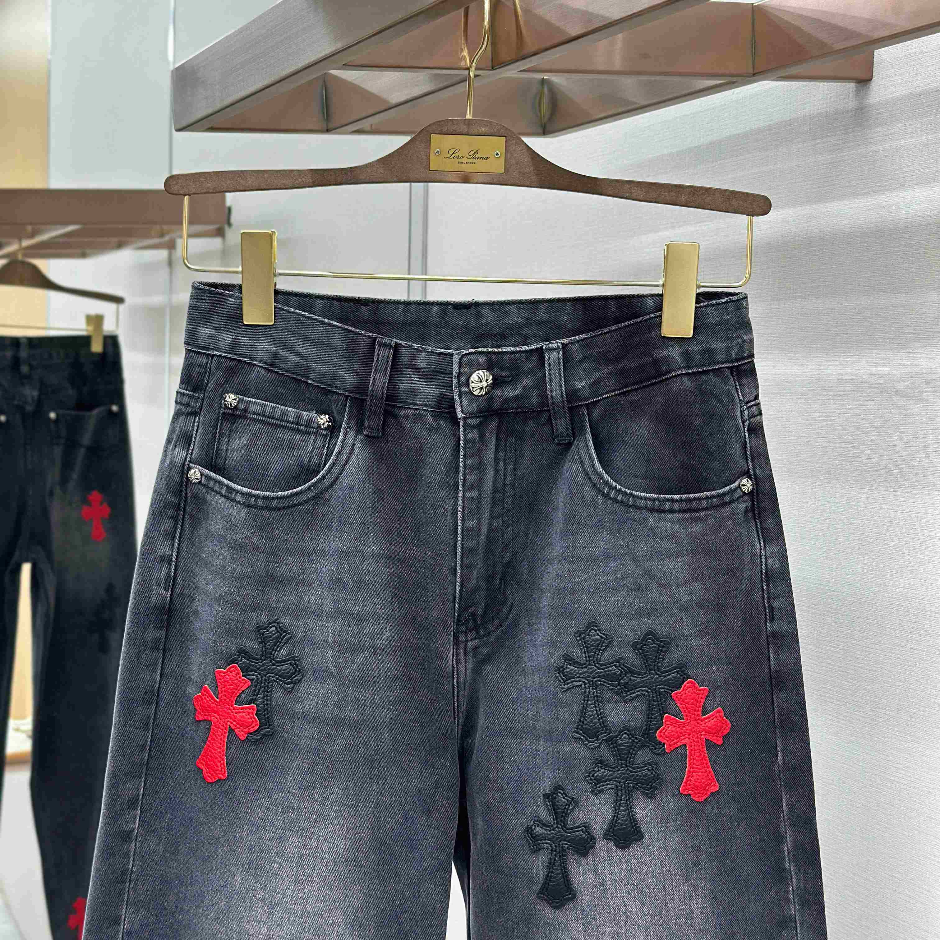 Chrome Hearts Jeans - DopestKickz