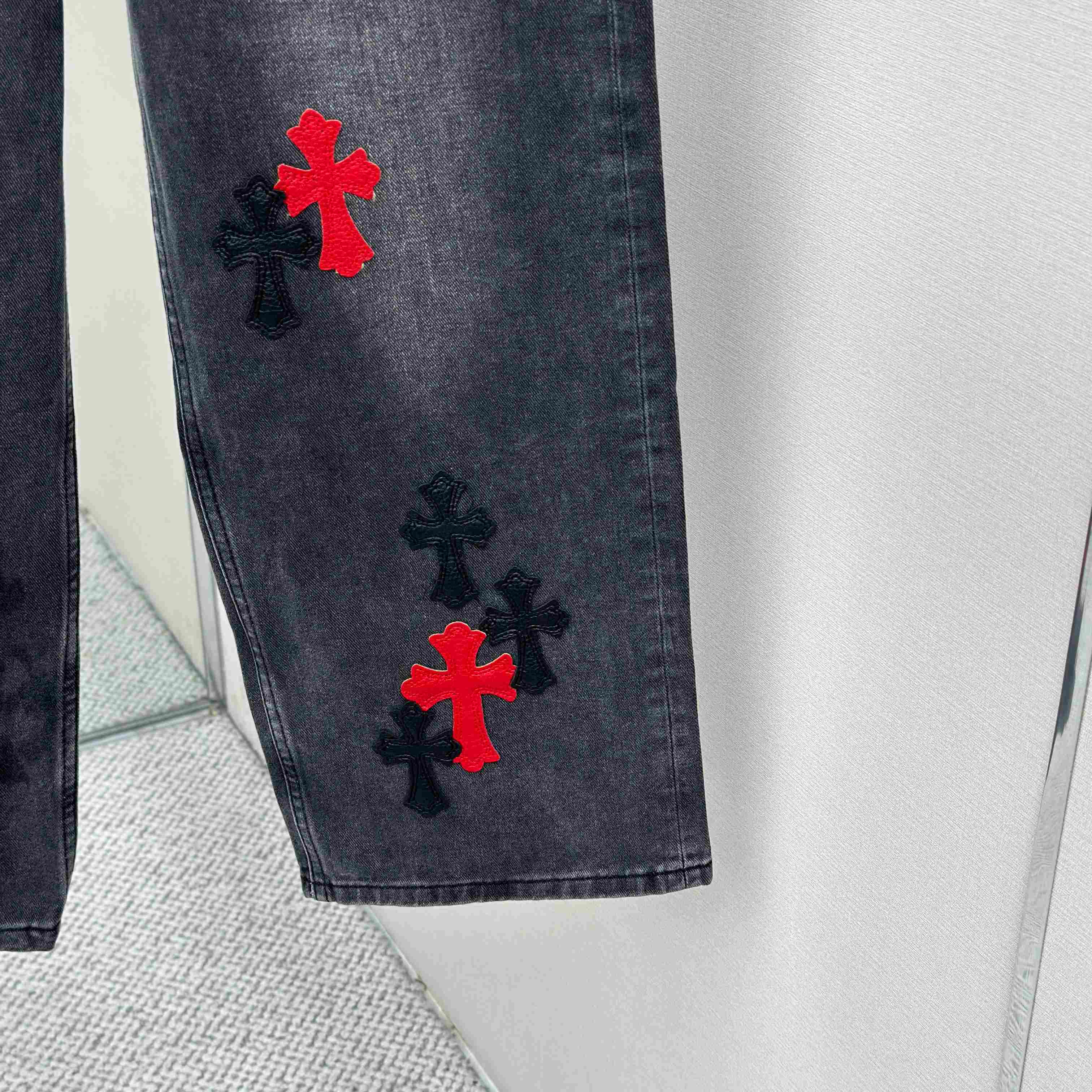 Chrome Hearts Jeans - DopestKickz