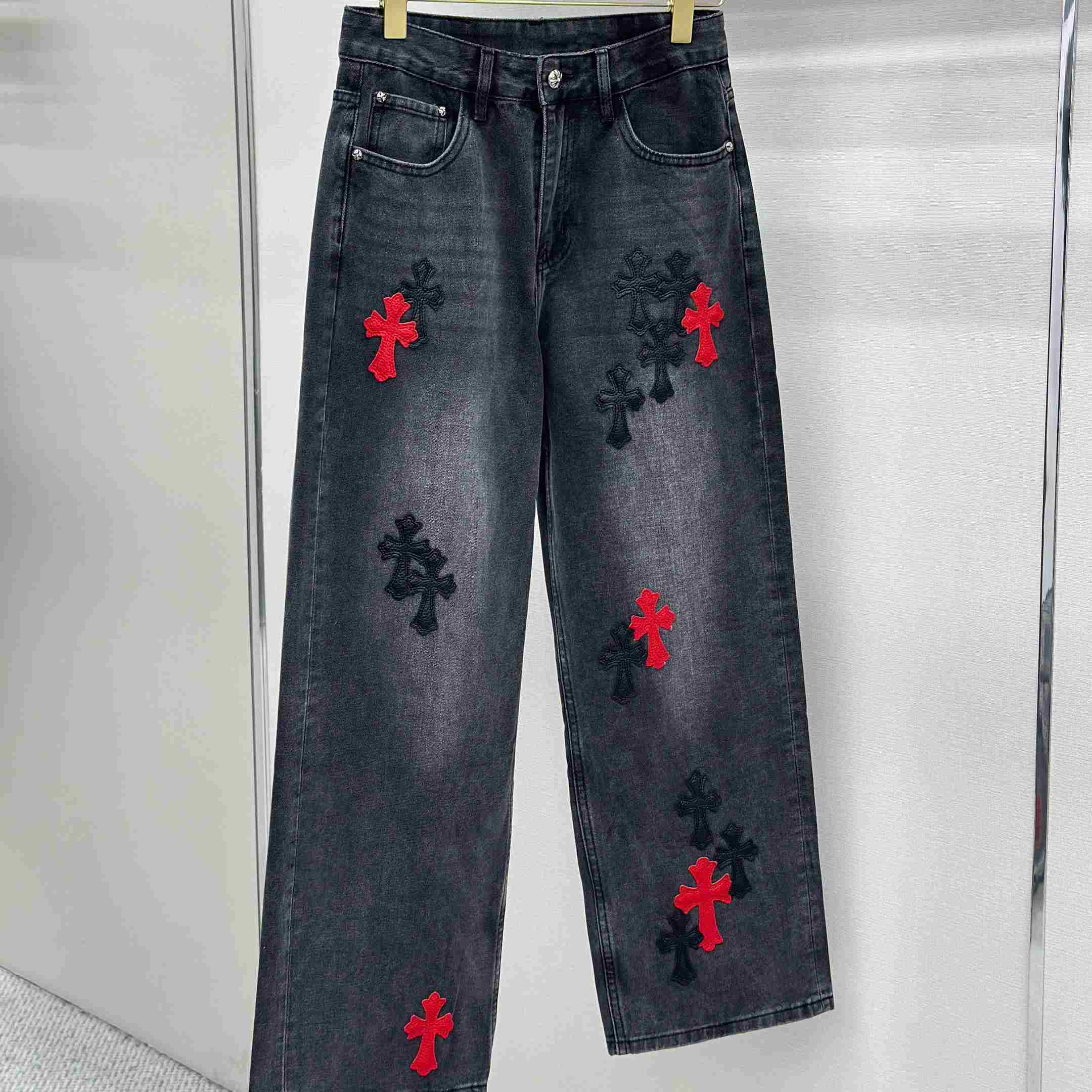 Chrome Hearts Jeans - DopestKickz