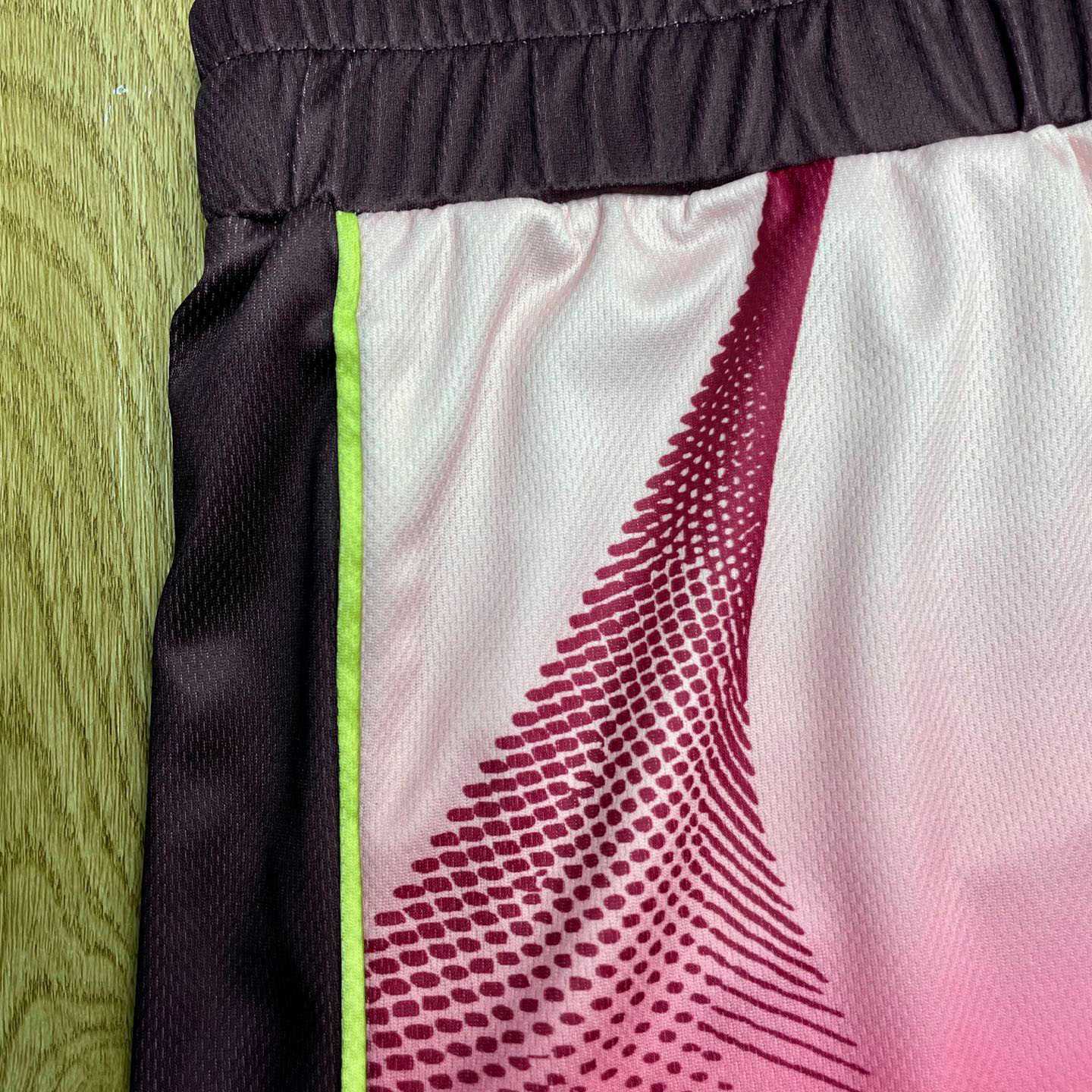 Casablanca Aubergine Gradient Football Shorts C1142 - DopestKickz