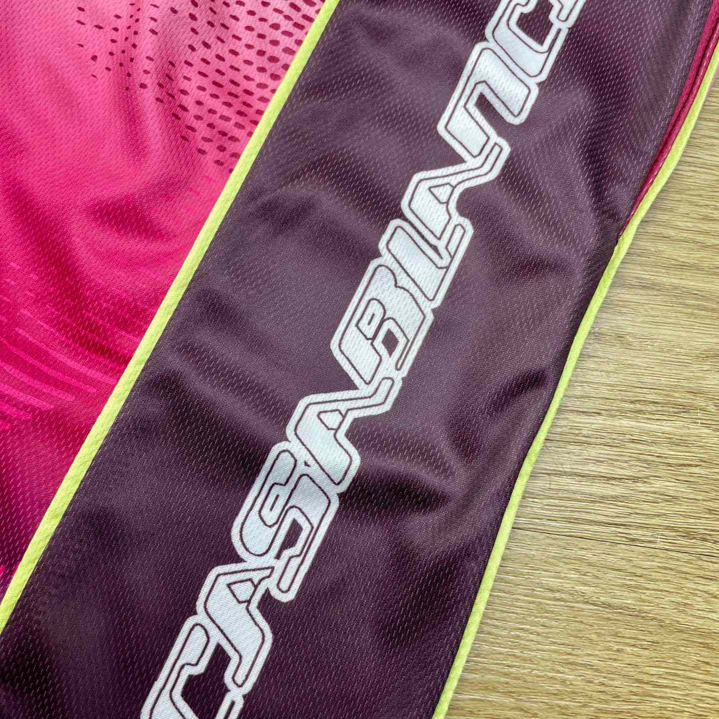 Casablanca Aubergine Gradient Football Shorts C1142 - DopestKickz