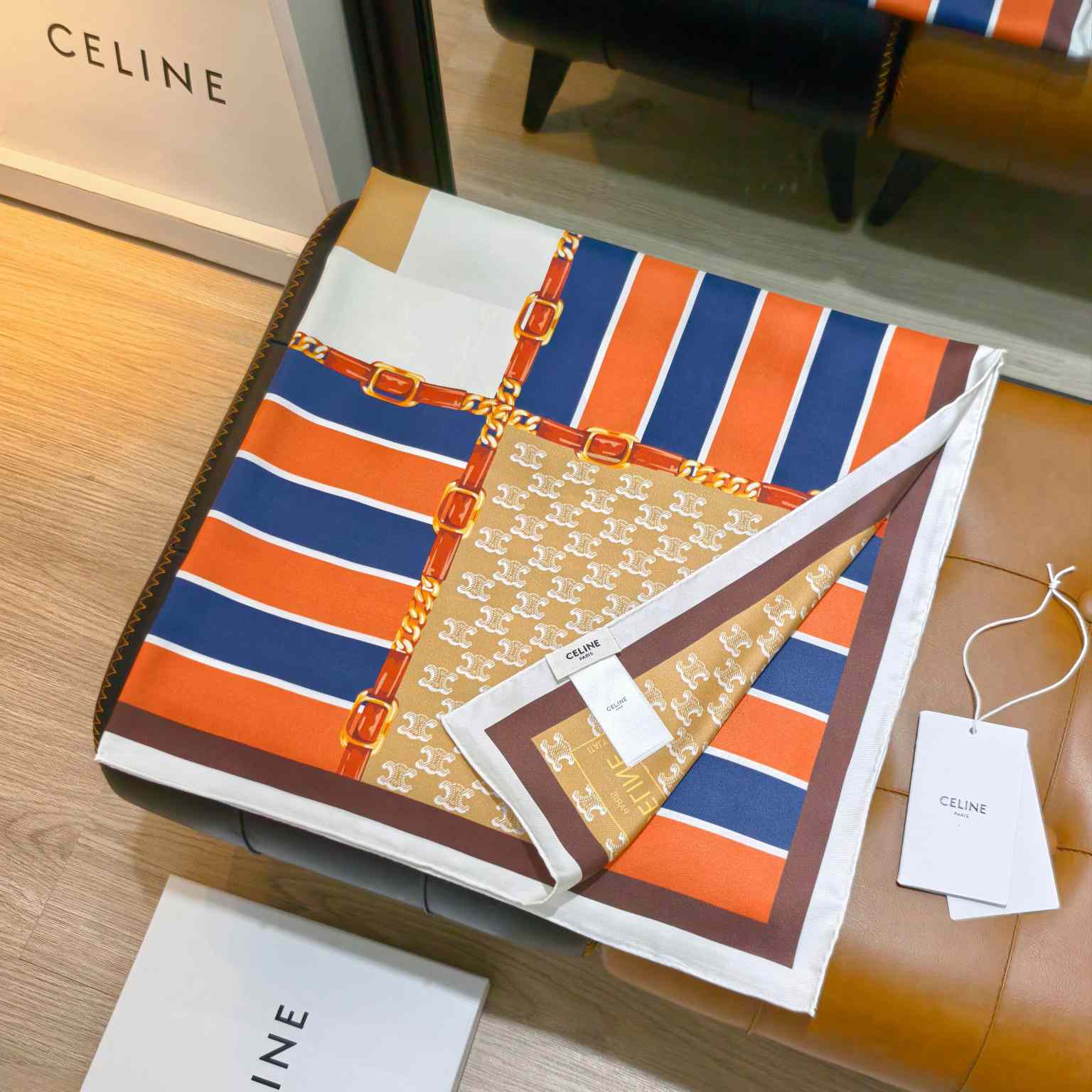 Celine  Square In Silk Twill - DopestKickz