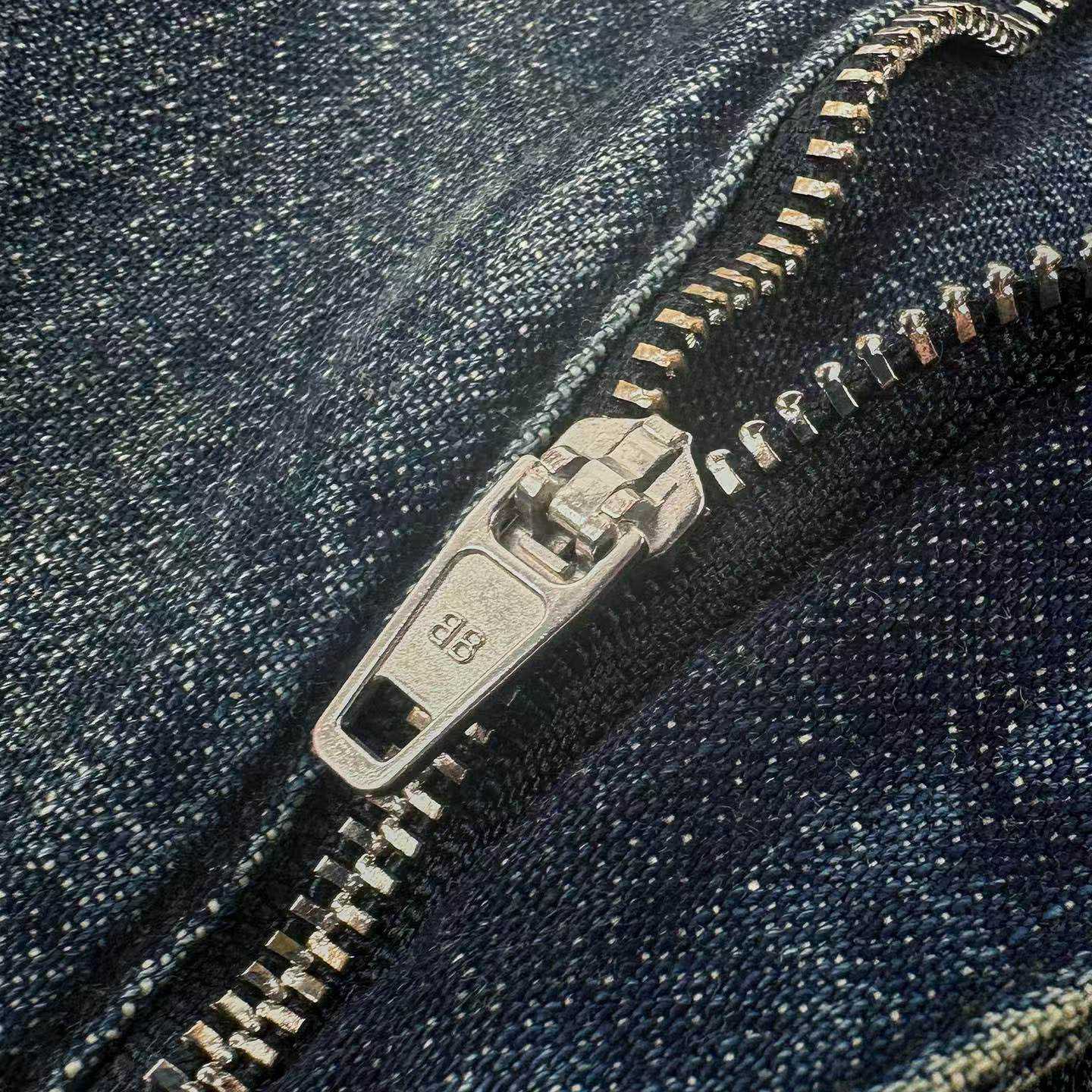 Balenciaga Minimal Baggy Pants In Dirty Grey/Light Blue - DopestKickz