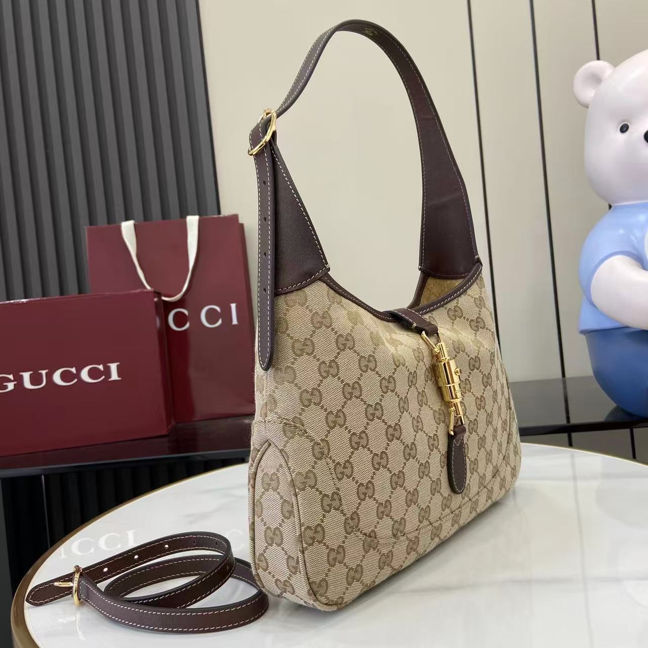 Gucci Jackie 1961 Medium Shoulder Bag - DopestKickz