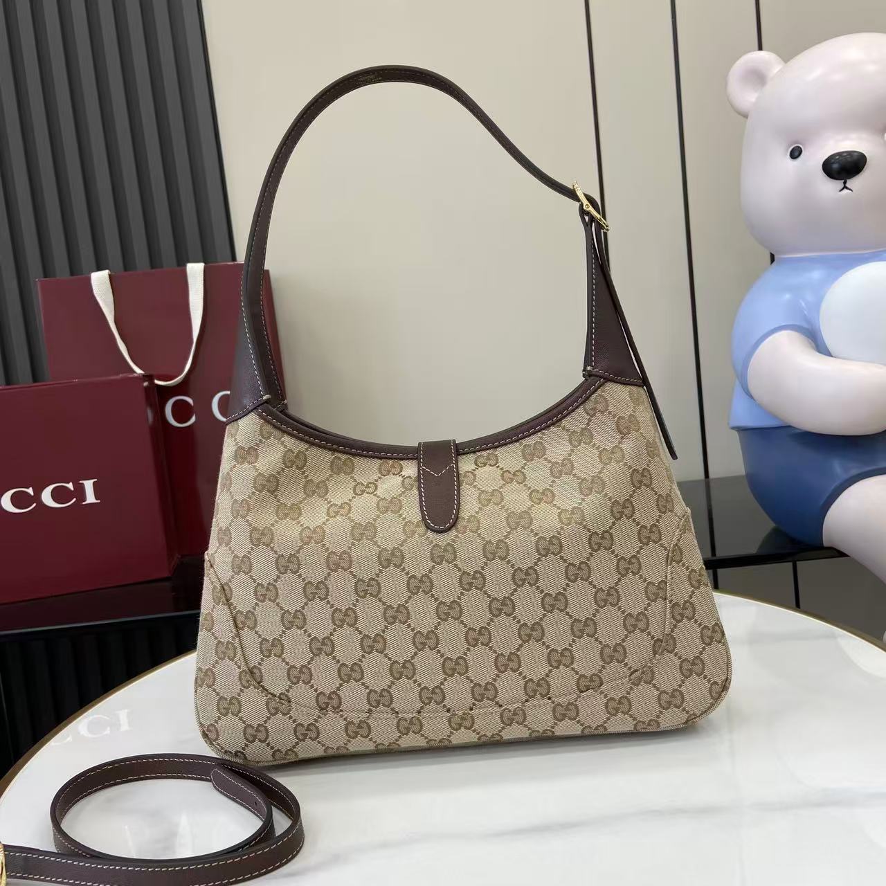 Gucci Jackie 1961 Medium Shoulder Bag - DopestKickz