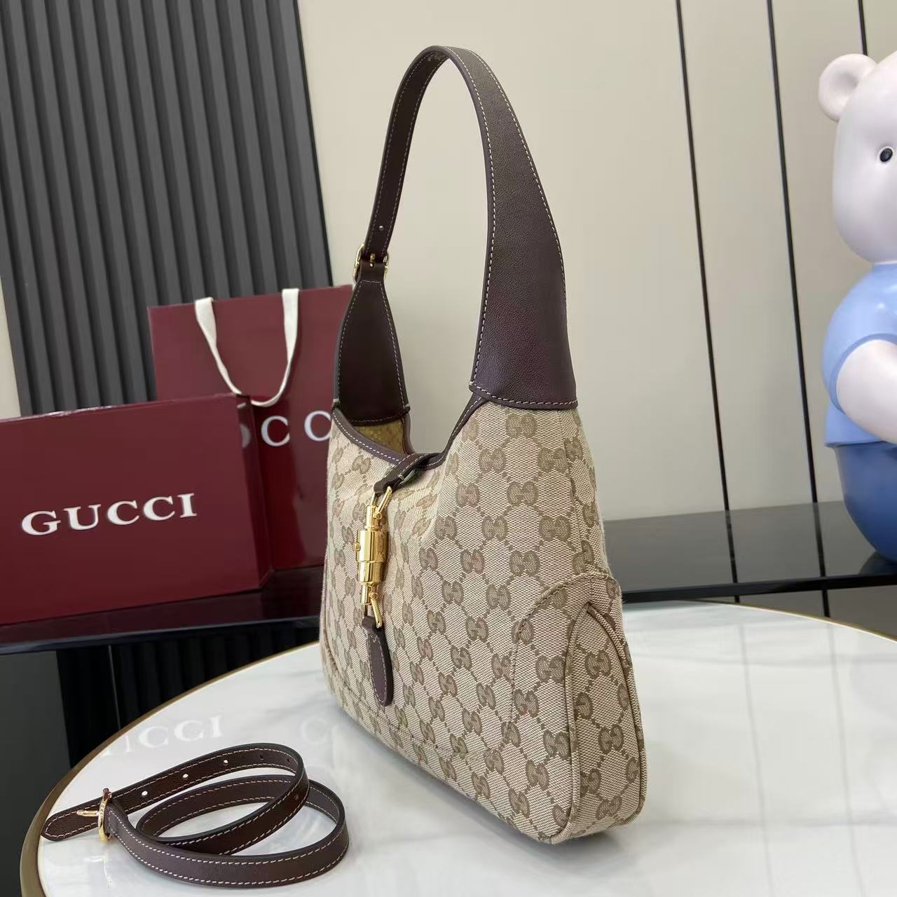 Gucci Jackie 1961 Medium Shoulder Bag - DopestKickz