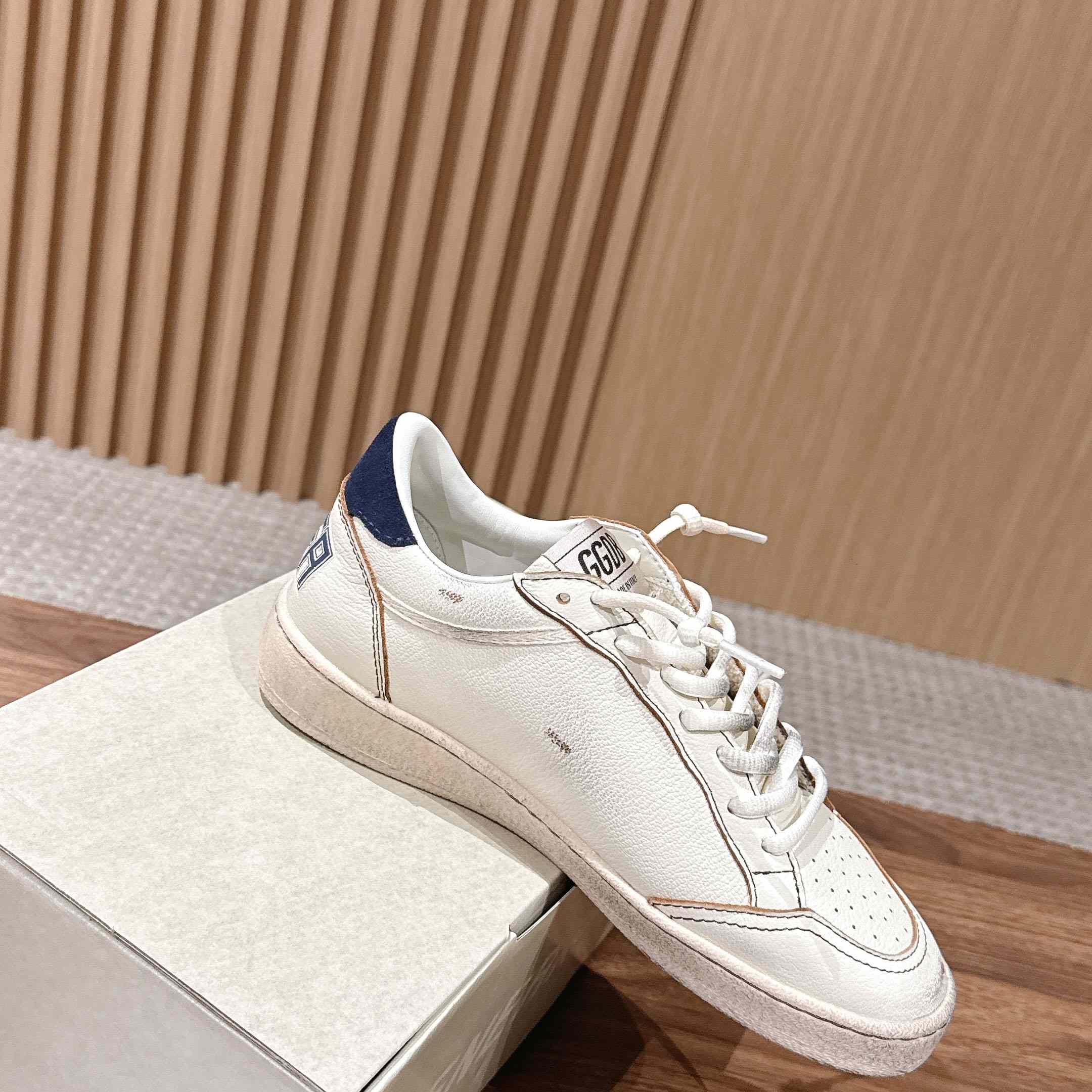 Golden Goose Ball Star Sneakers In Leather - DopestKickz